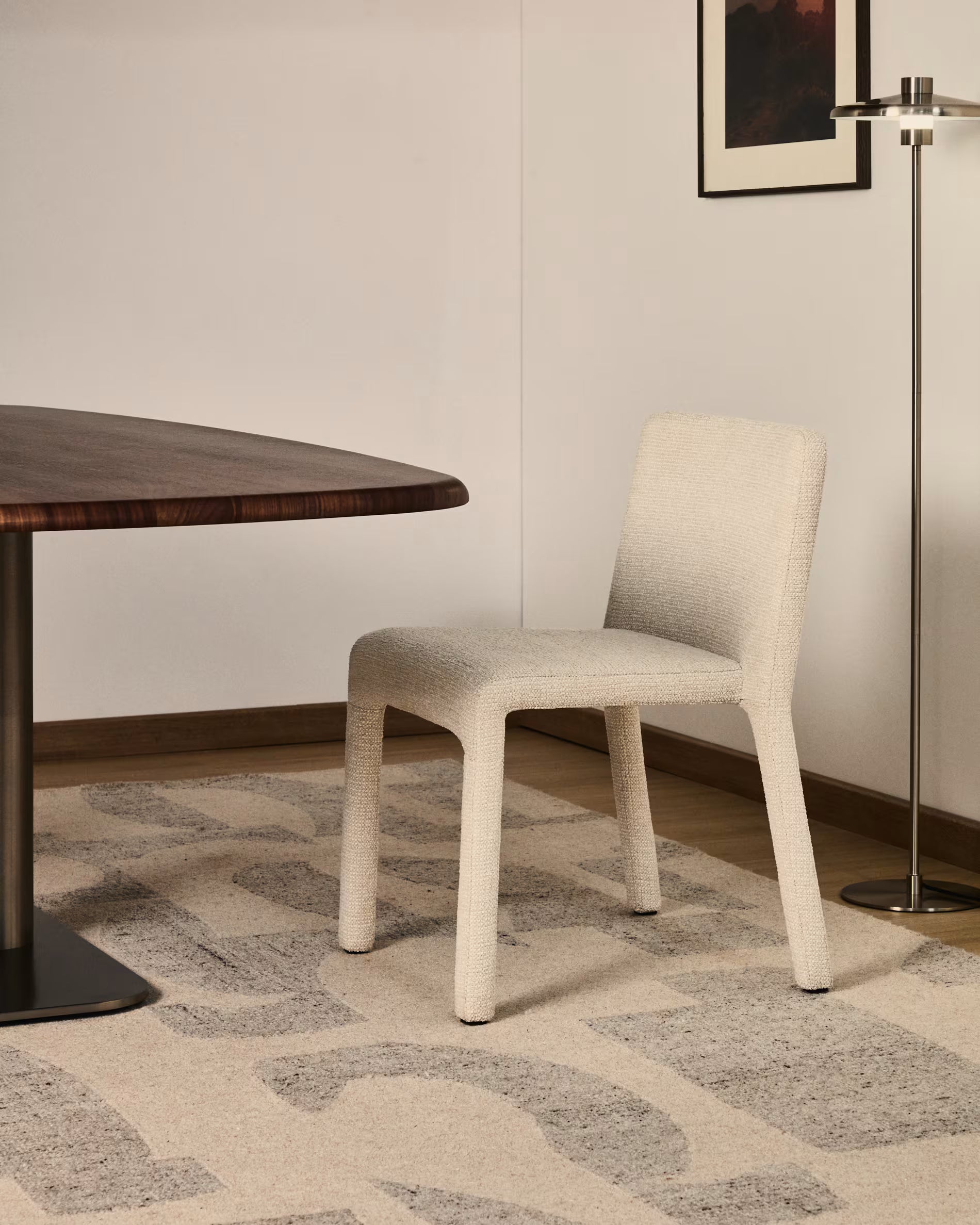 LORIA Chair Chocolate Chenille