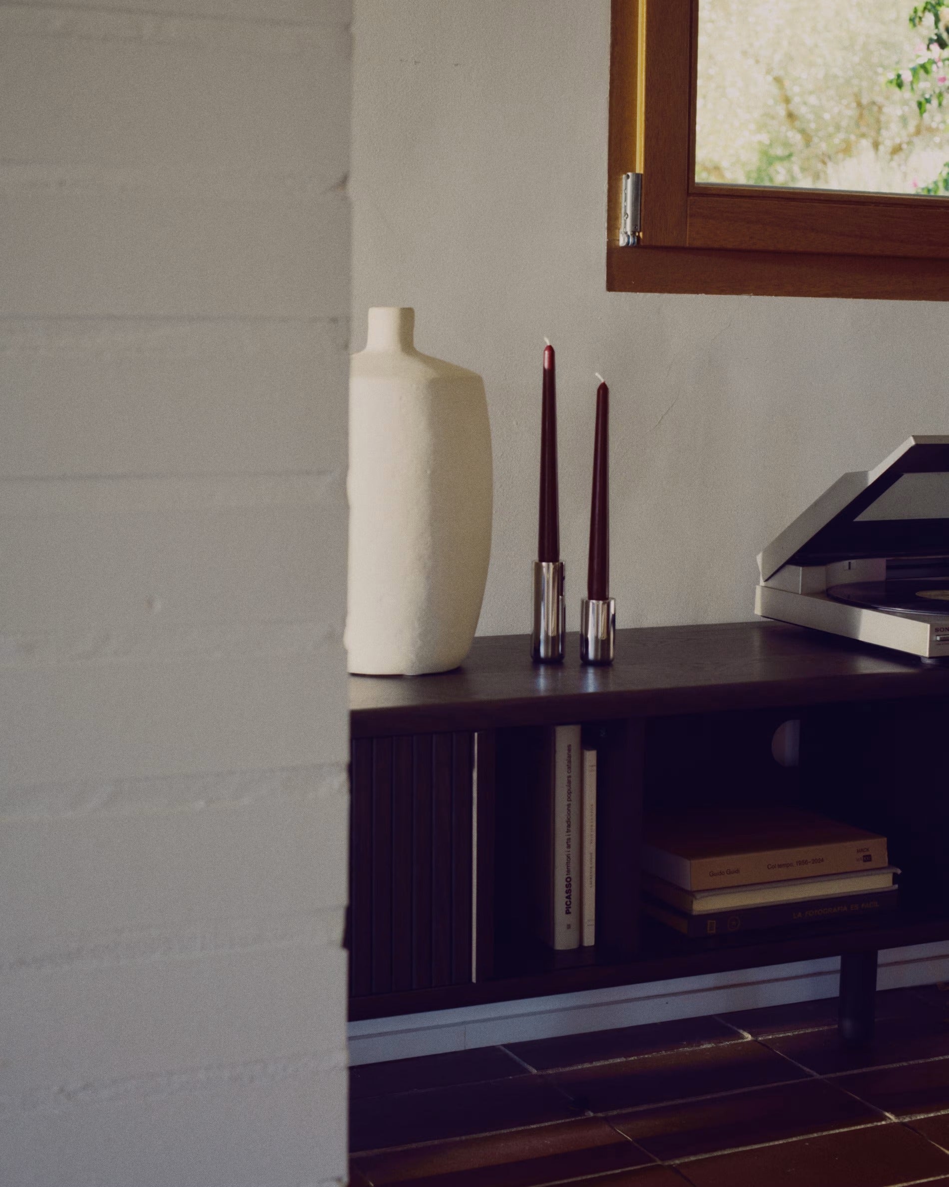 TV-meubel MAILEN donker essenhoutfineer