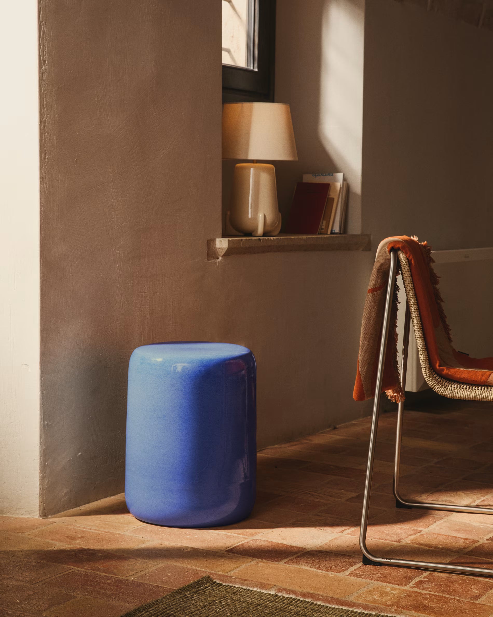 Bijzettafel MESQUIDA blauw