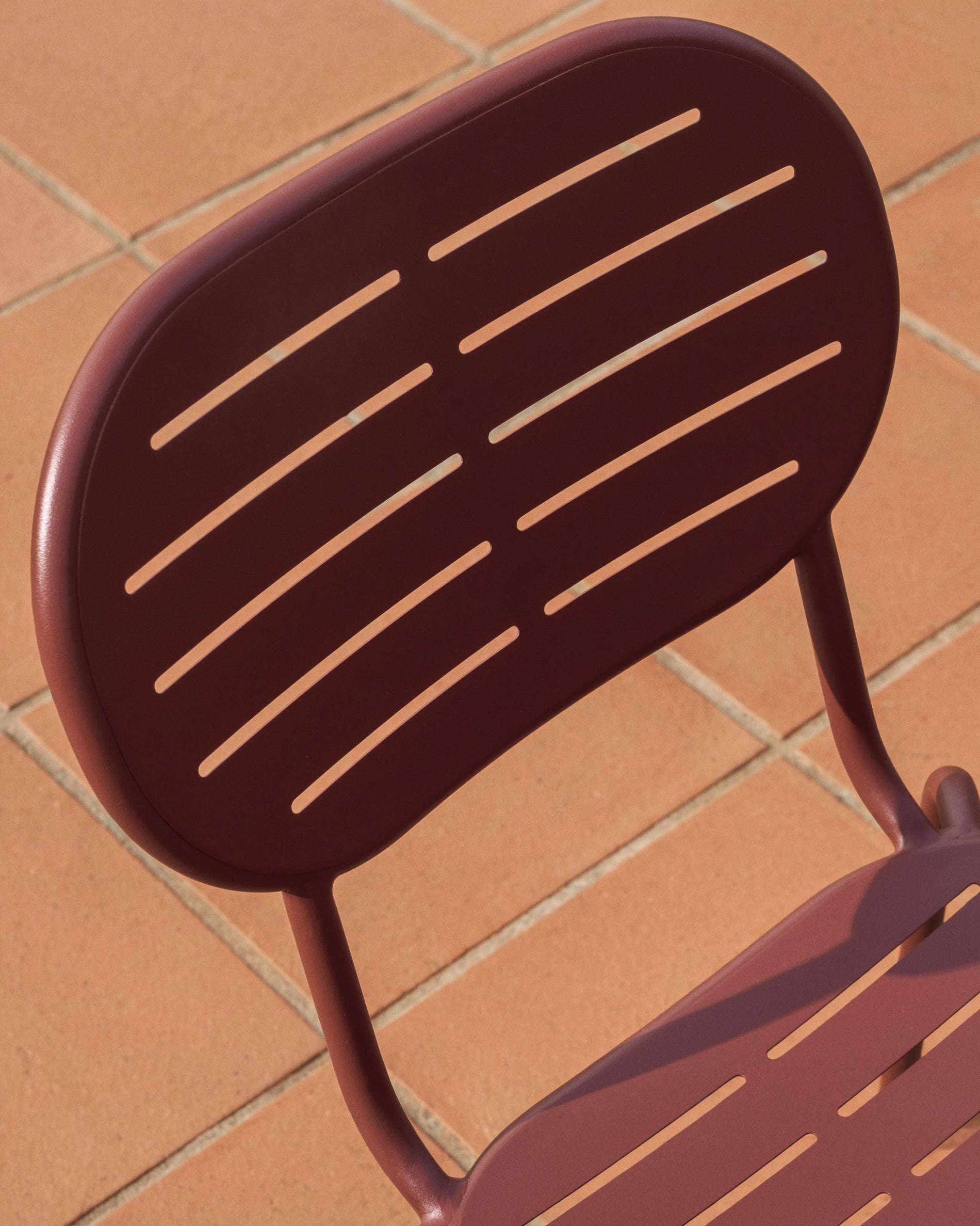 Tuinstoel BRAI bordeaux