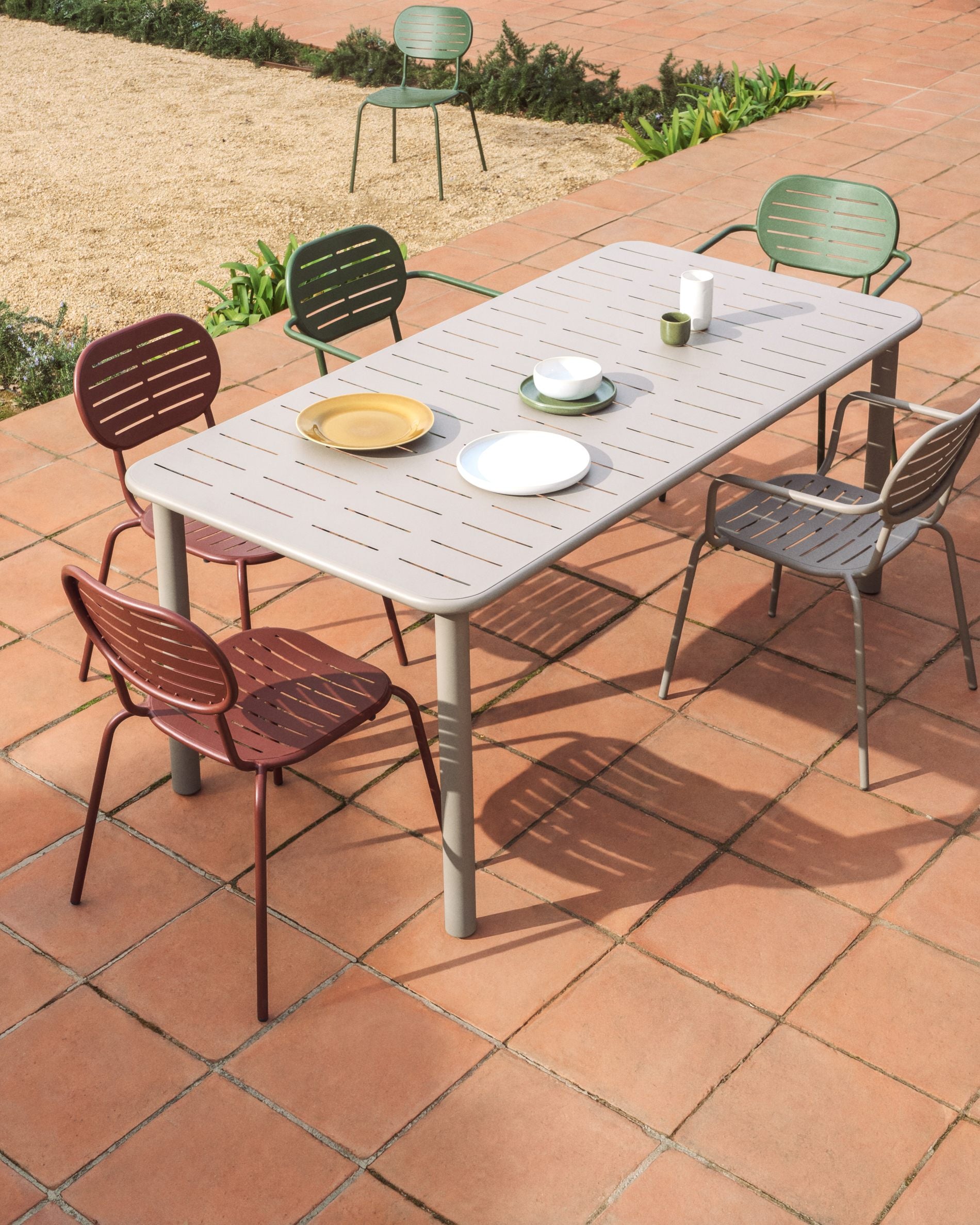Tuinstoel BRAI taupe