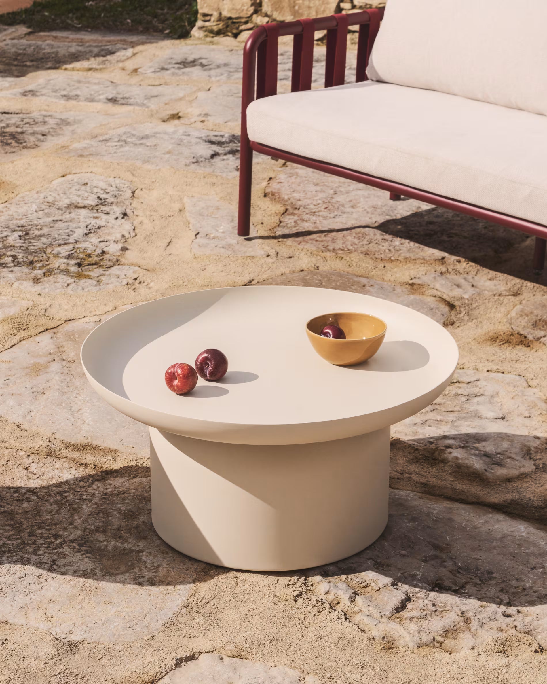 Gartenkaffee Tisch ARCOLA ecru