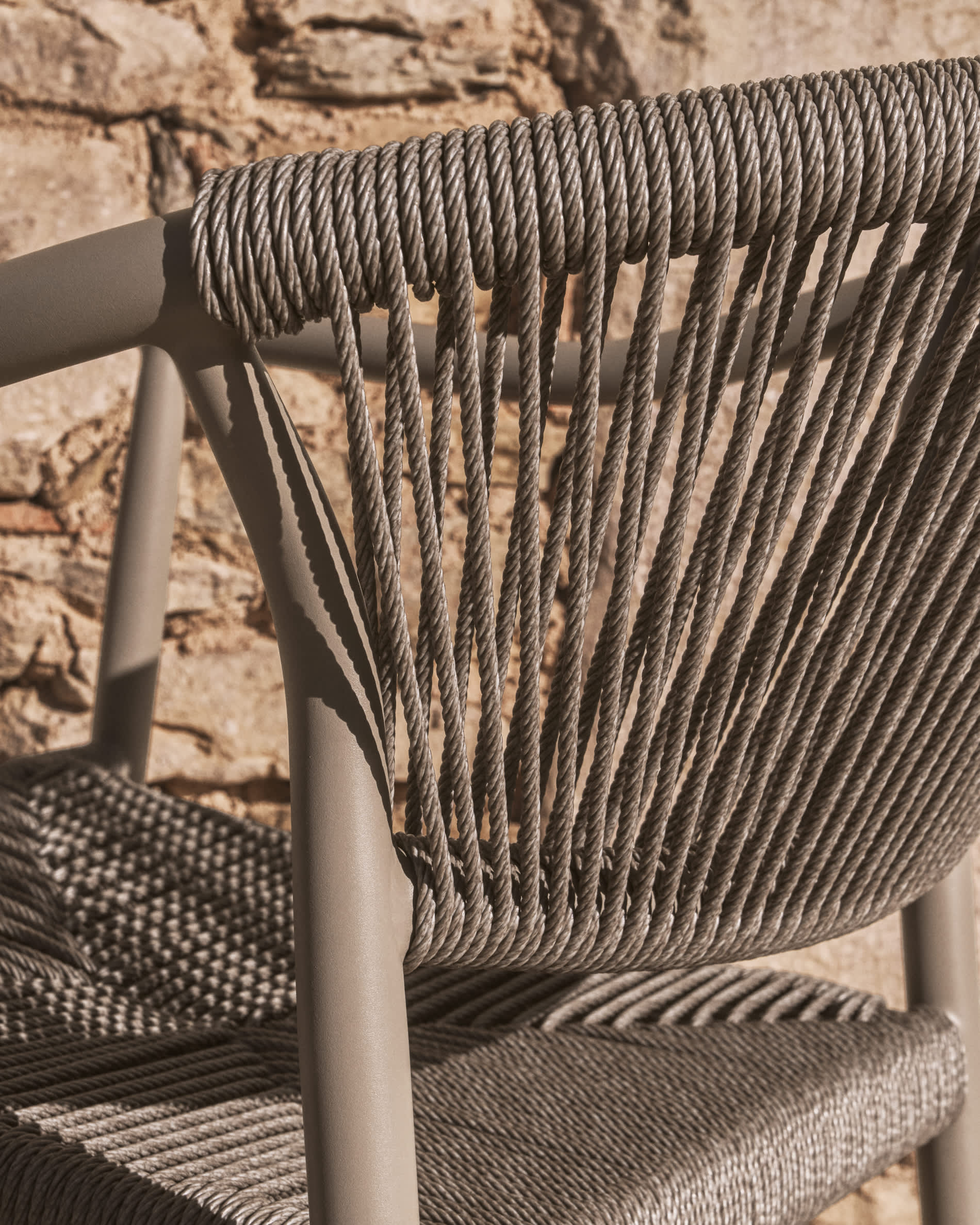 Tuinstoel LIVADIA taupe