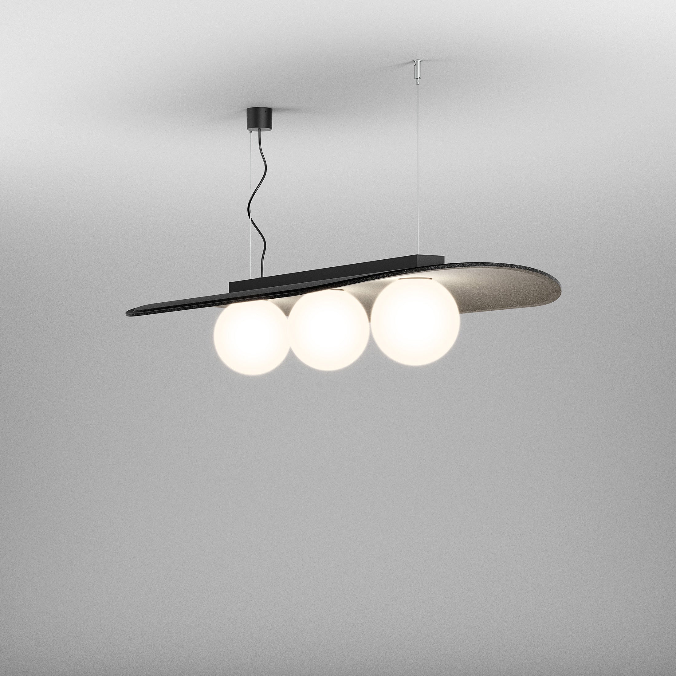 Pendelleuchte AQFELT OVALL BALL