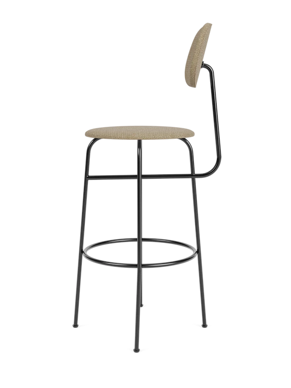 Upholstered stool AFTEROOM PLUS beige boucle