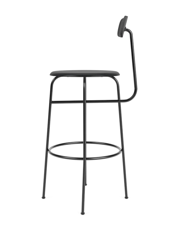 AFTEROOM black ash veneer stool