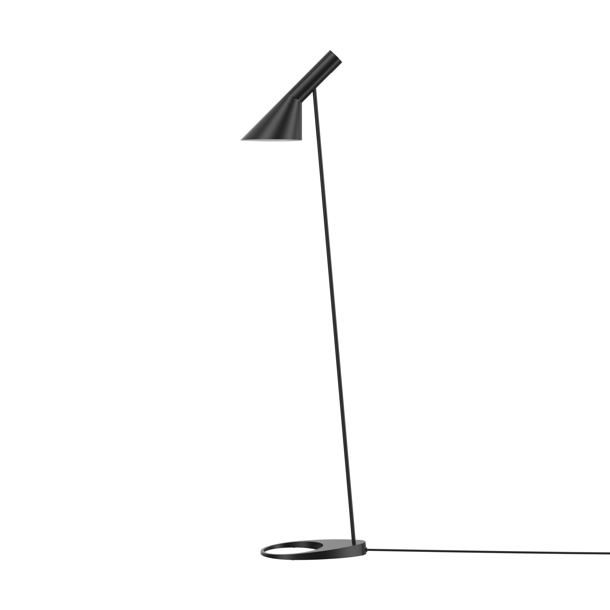AJ black floor lamp