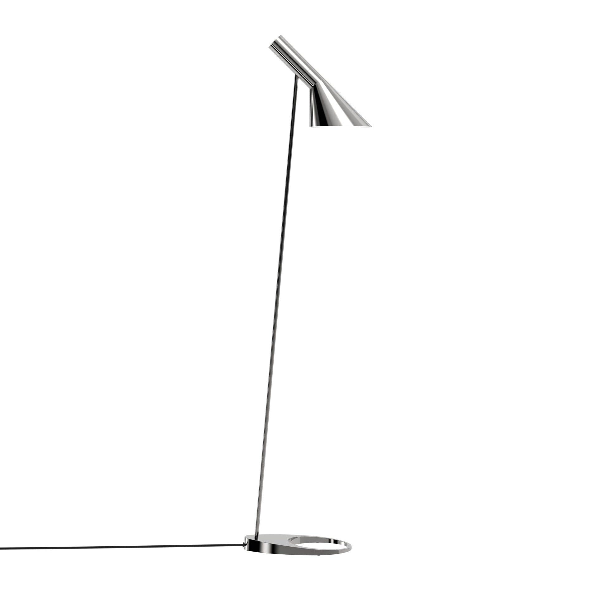 AJ Floor Lamp Polished Stainless Steel