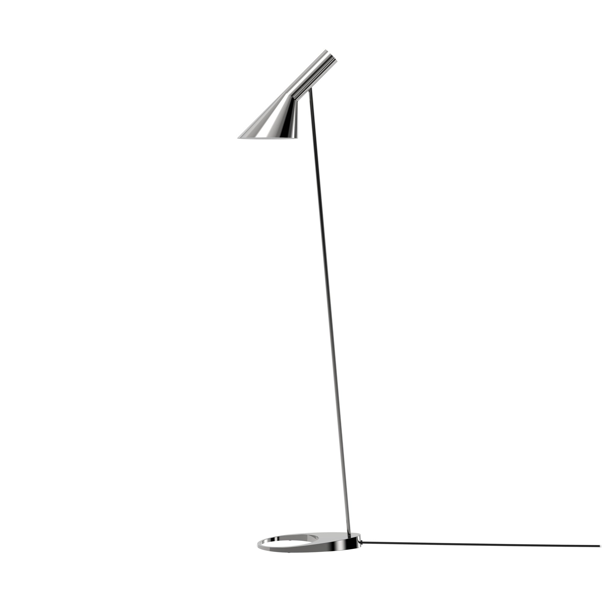 AJ Floor Lamp Polished Stainless Steel