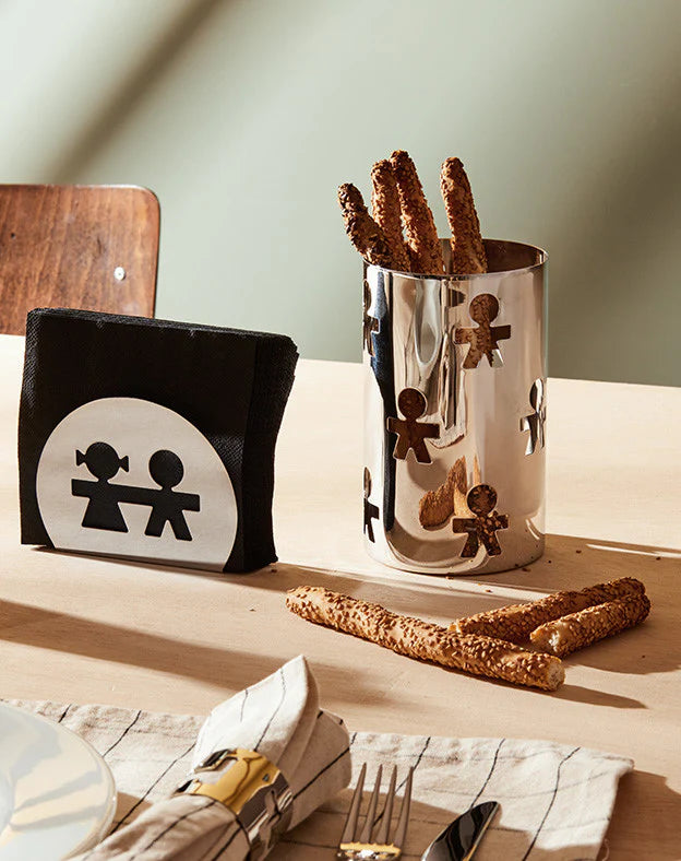 Servethouder GIROTONDO roestvrij staal