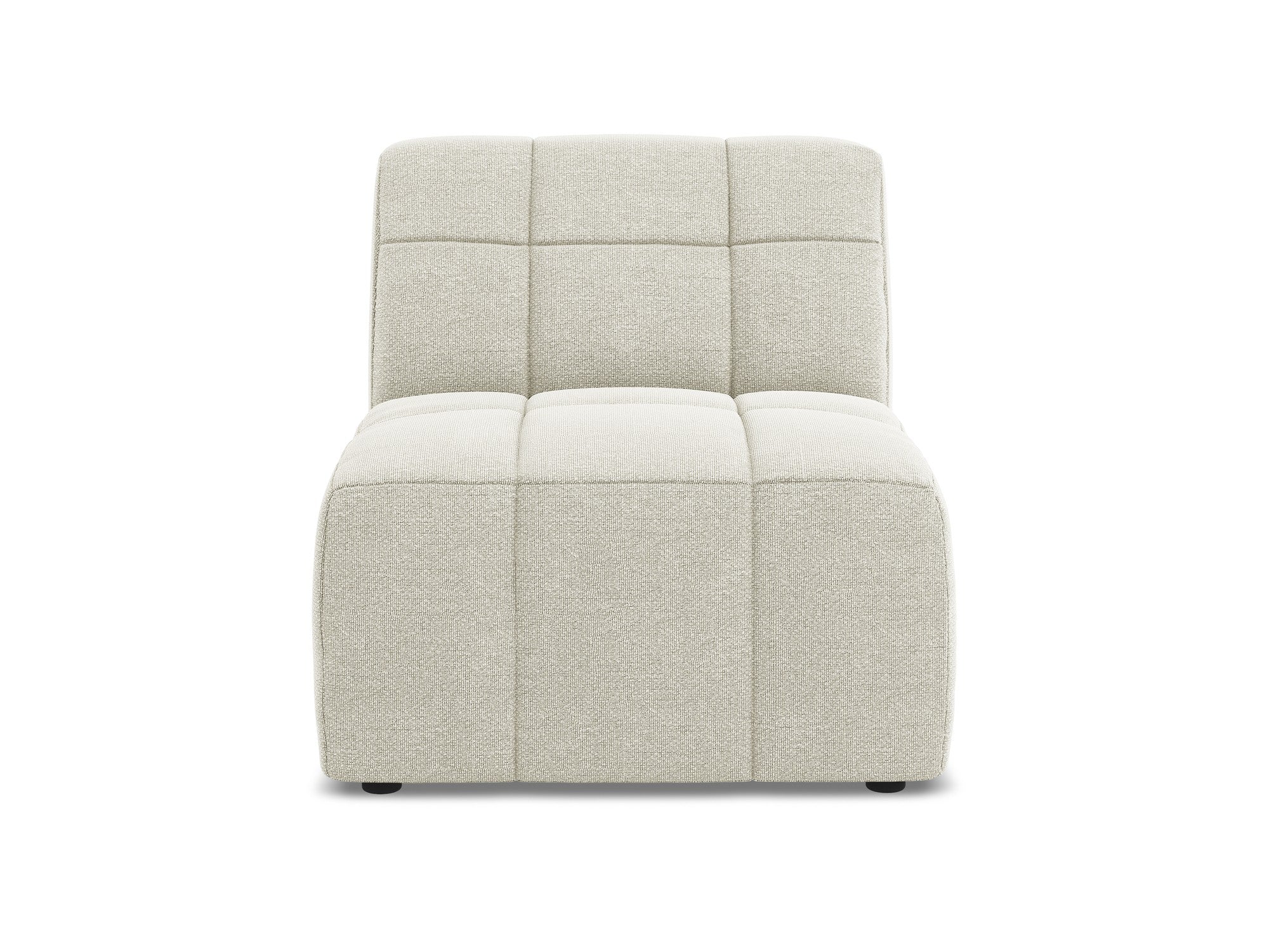 Armchair / module ALOHA sandy boucle