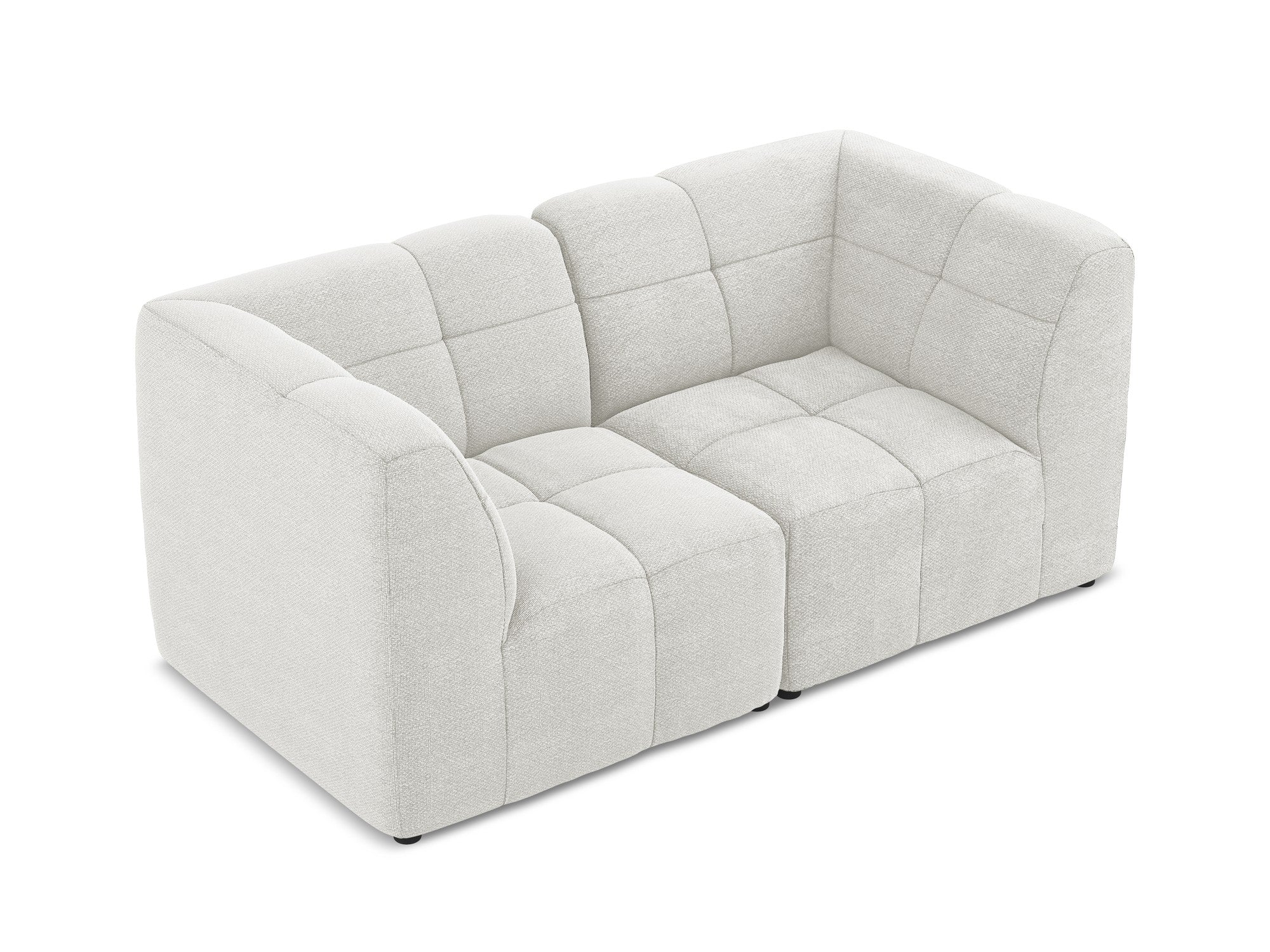 Modulaire 2-zitsbank ALOHA witte boucle