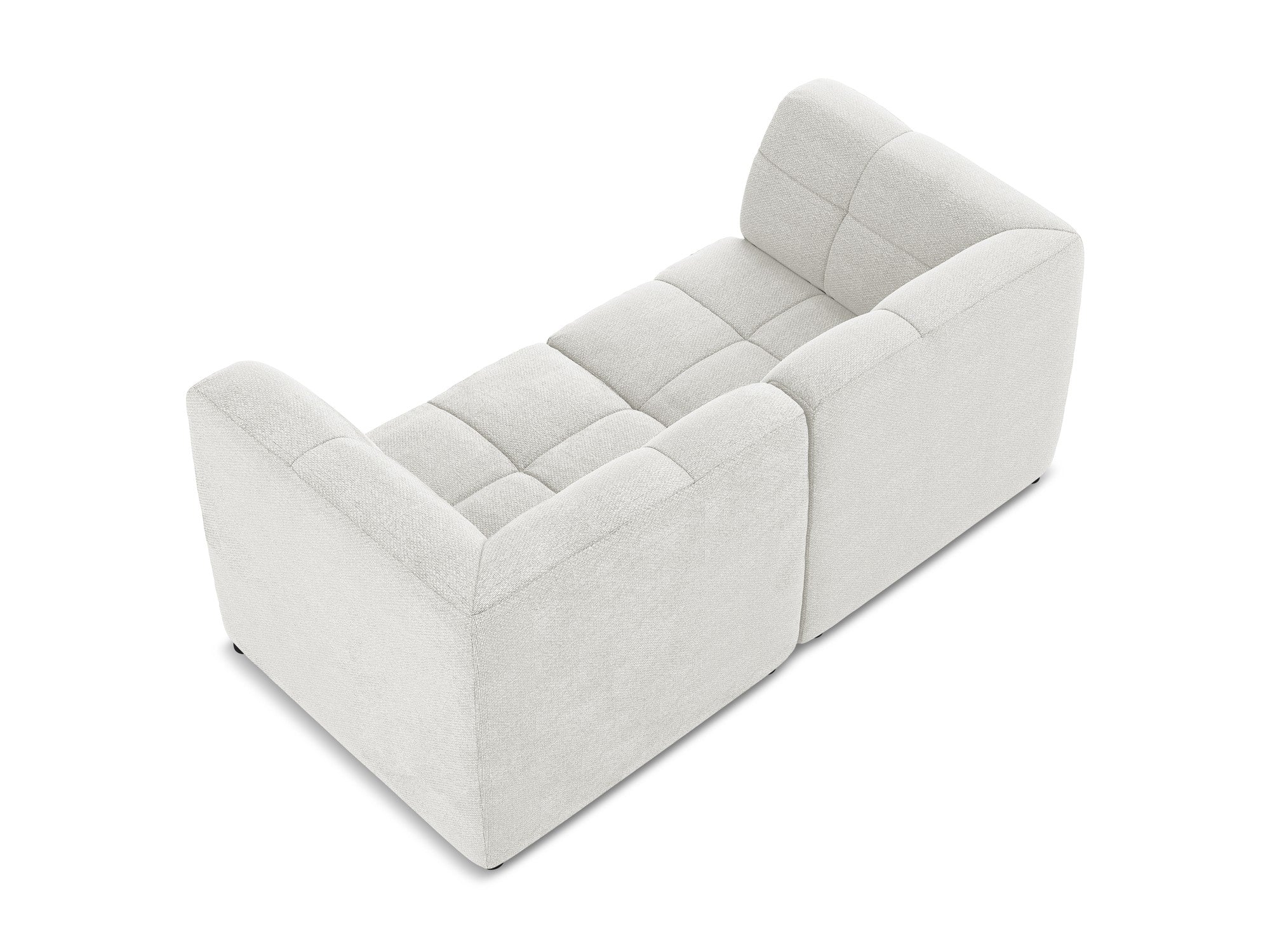 Modulaire 2-zitsbank ALOHA witte boucle