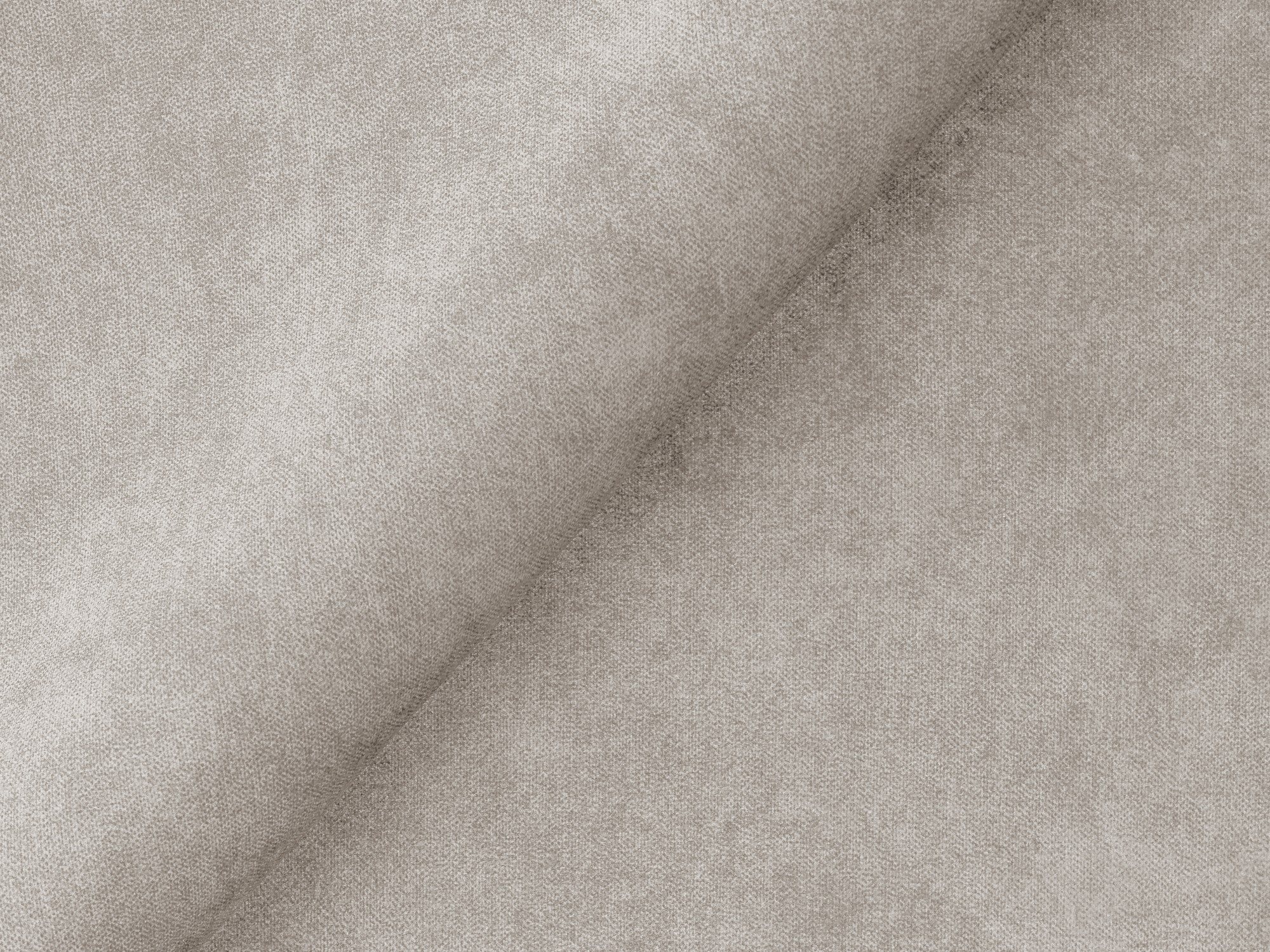 Modulaire fluwelen open 3-zits bank ALOHA lichtbeige