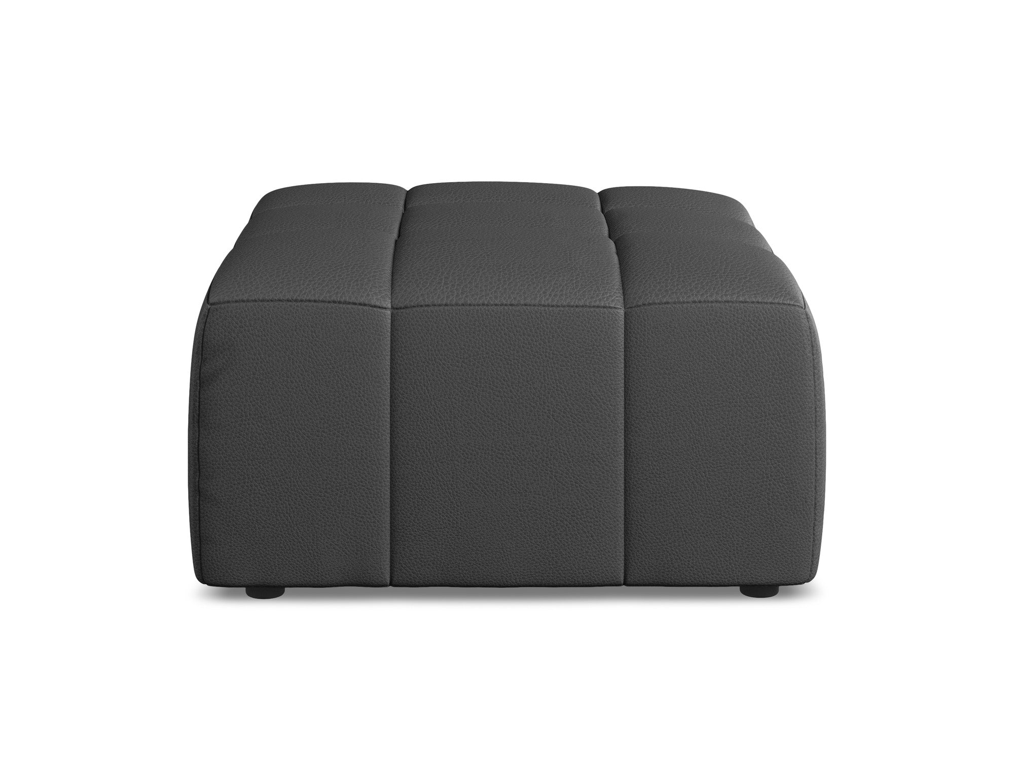 Pouf / module ALOHA gray eco-leather