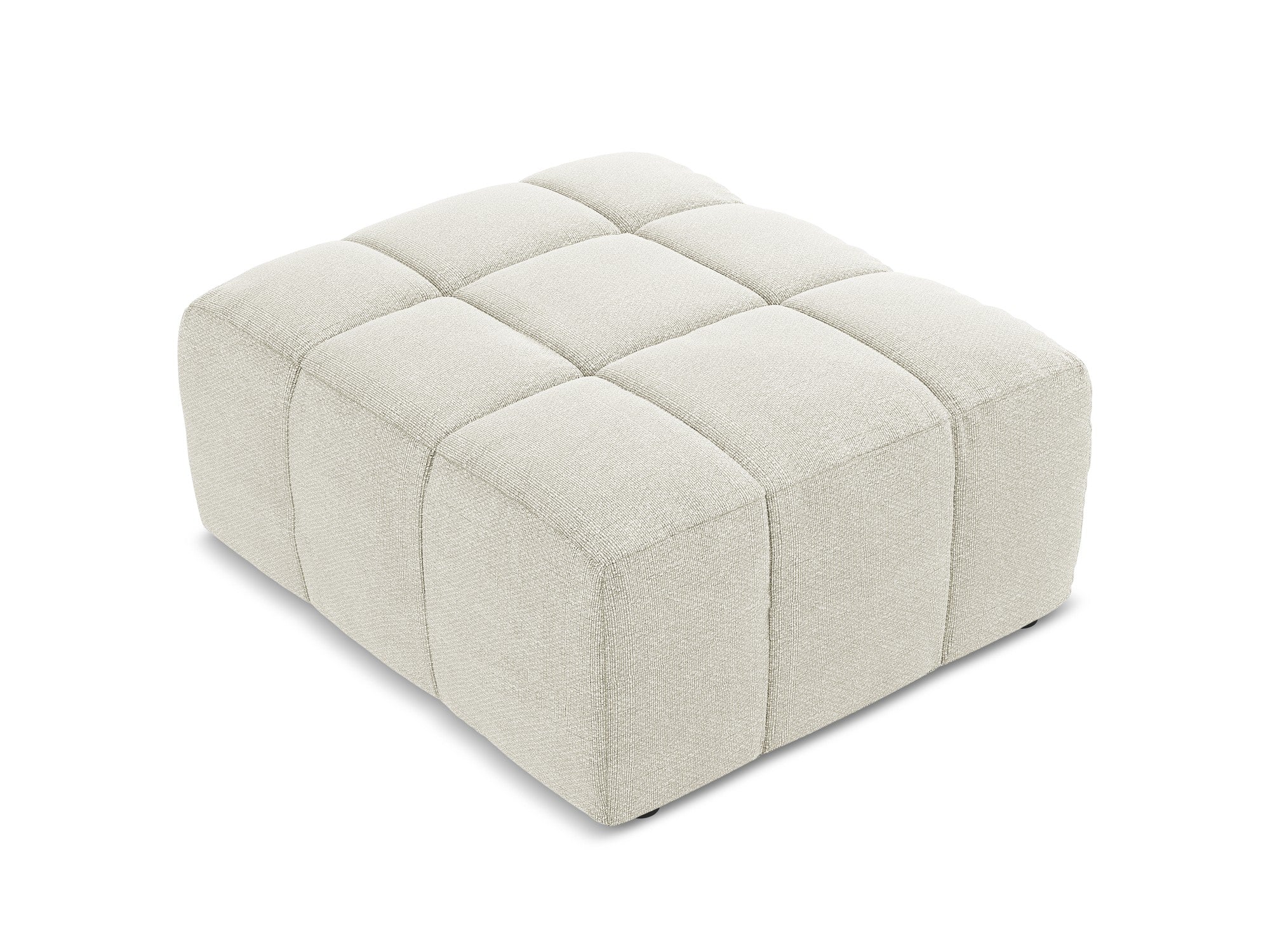 Hocker / Modul ALOHA sandfarbener Boucle