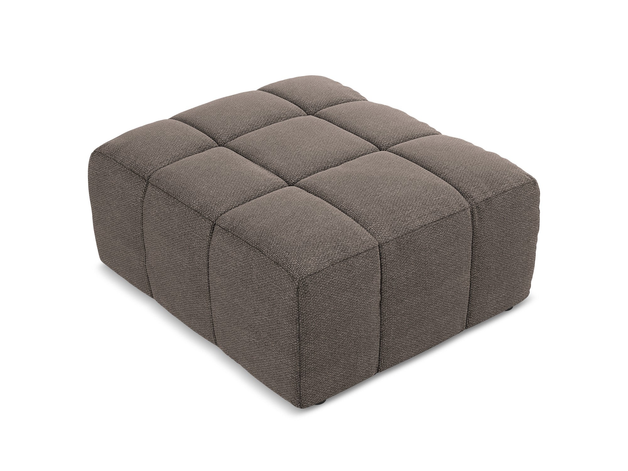 Pouf / module ALOHA chocolate boucle