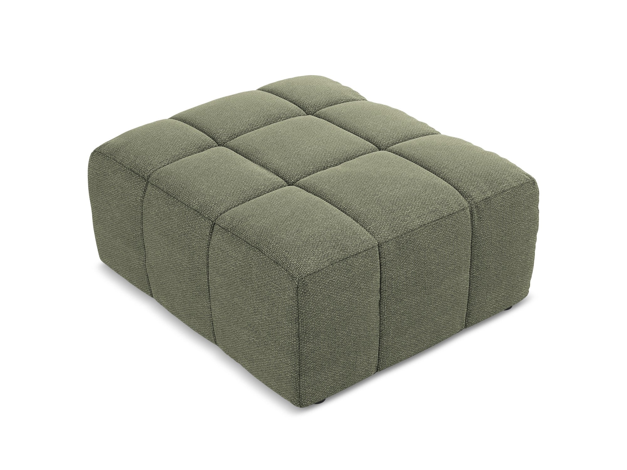 Hocker / Modul ALOHA olivgrüner Boucle