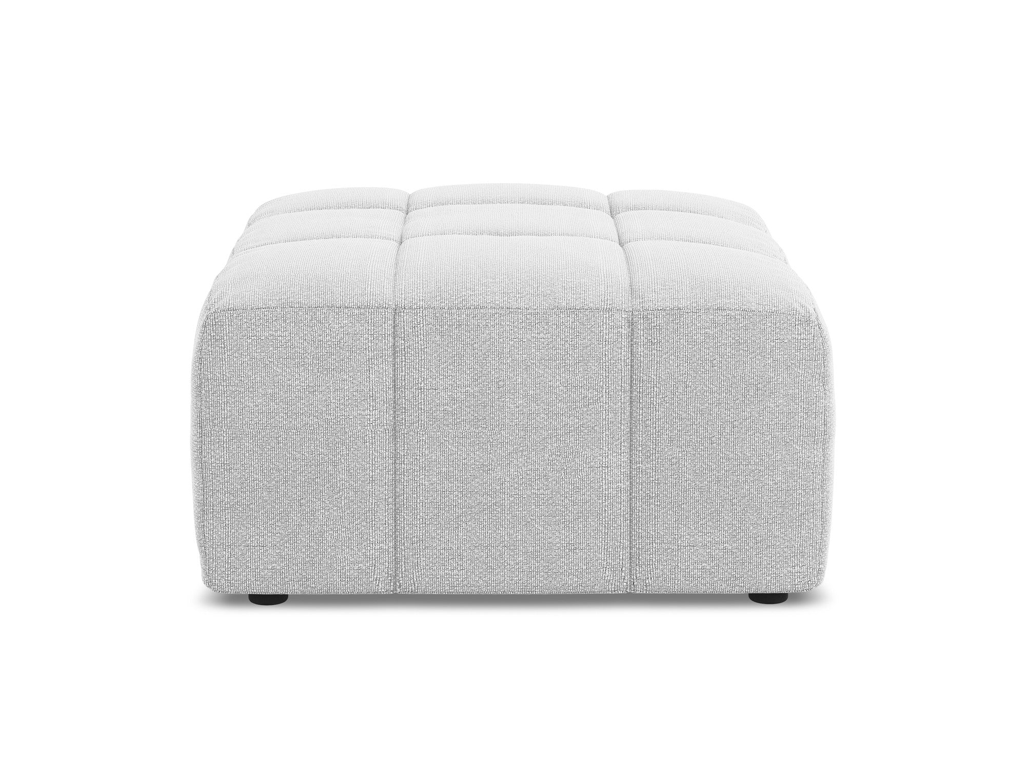 Pouf / Modul ALOHA silberner Boucle