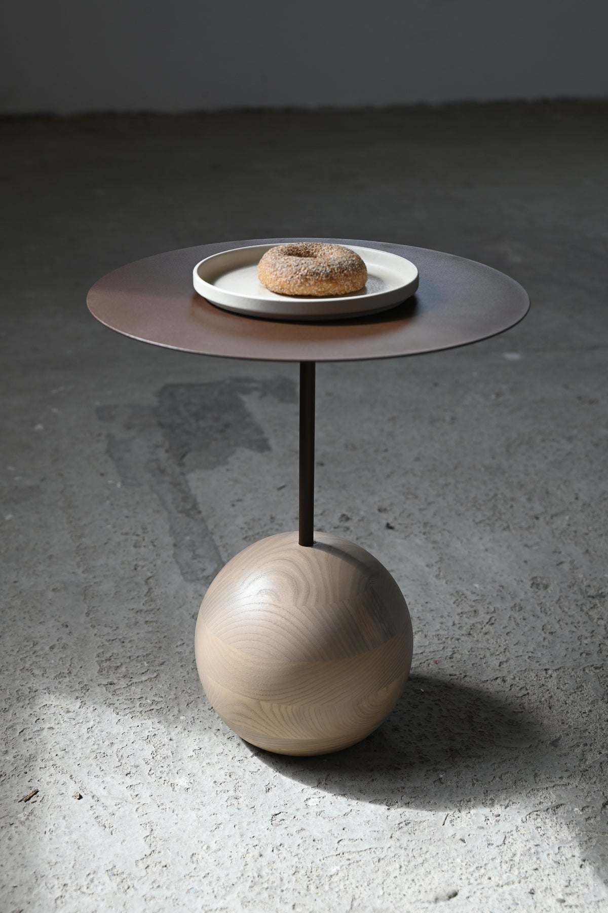 Koffietafel AN SU hout en staal
