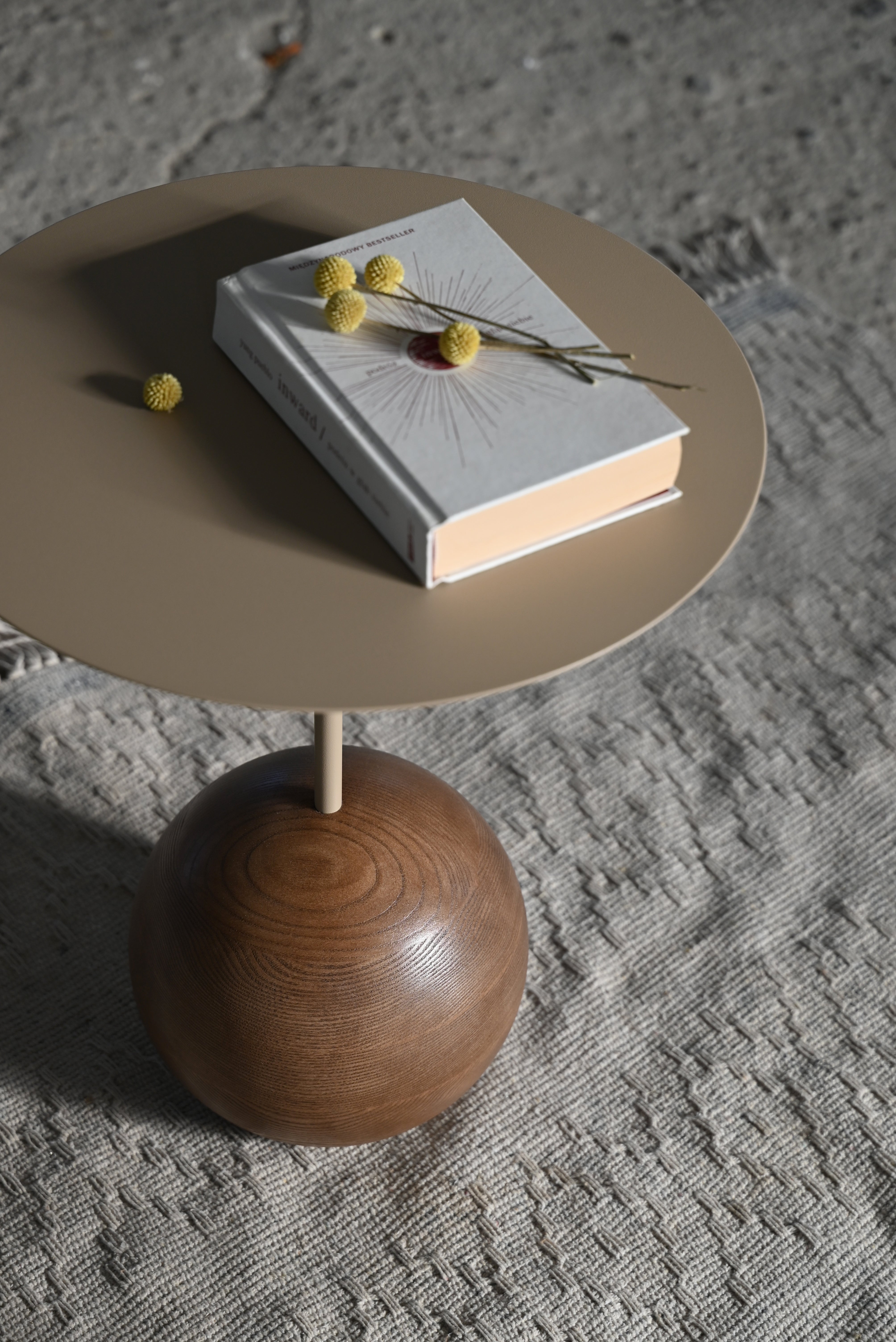 Koffietafel AN SU hout en staal