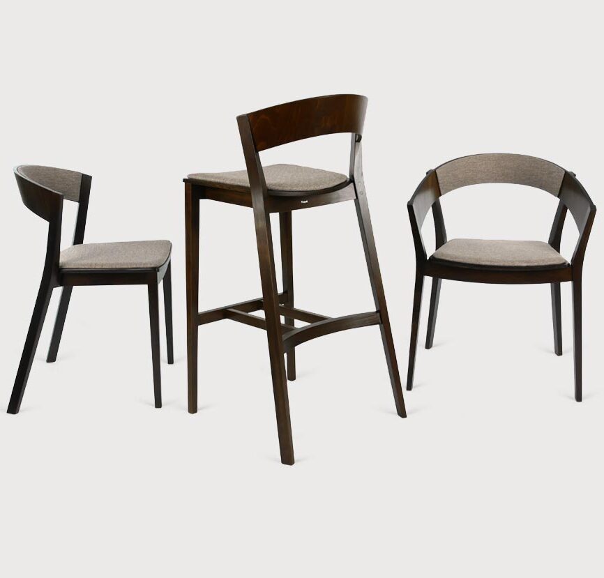 Gestoffeerde ARCHER A-4801 stoel