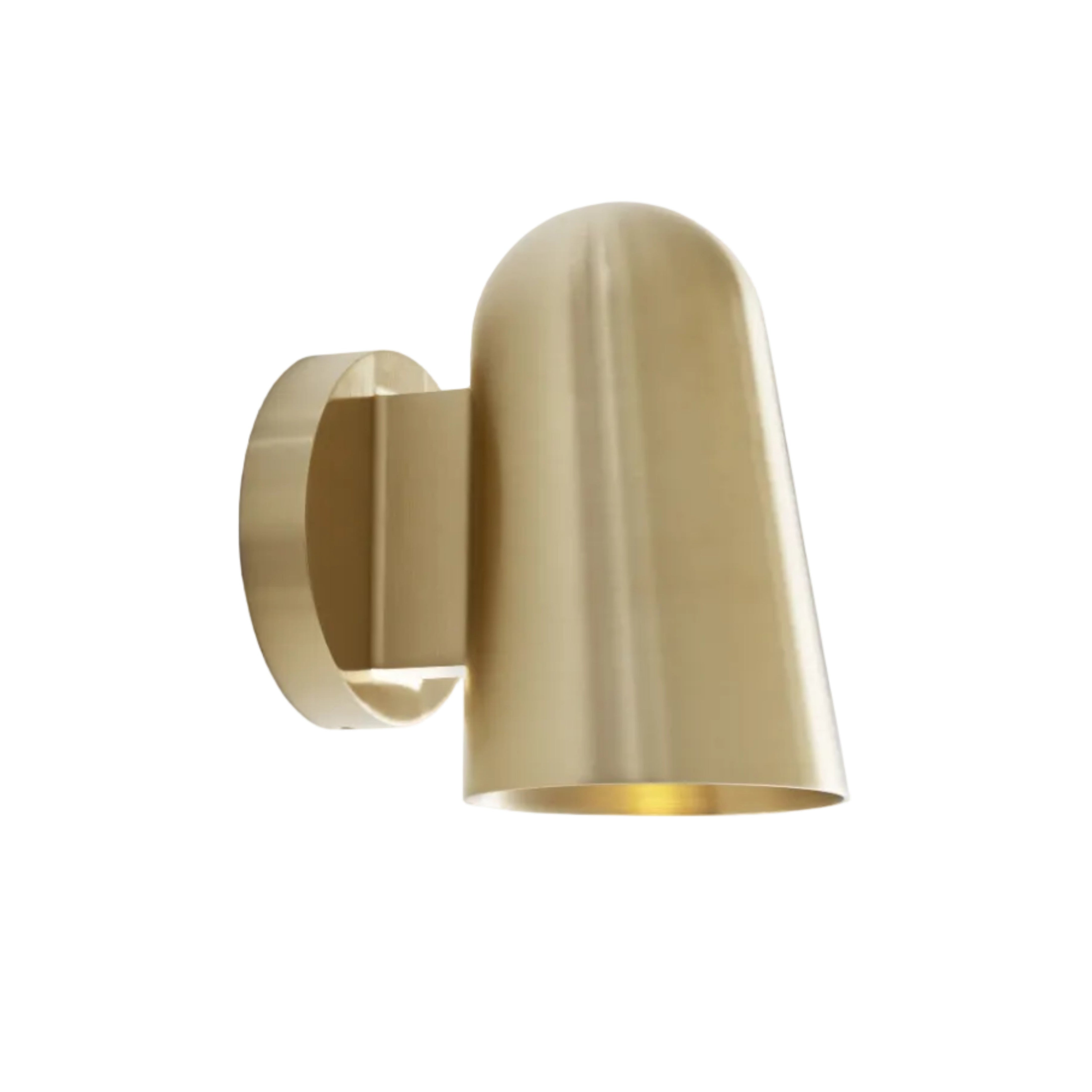 Buitenwandlamp SOLID in messing