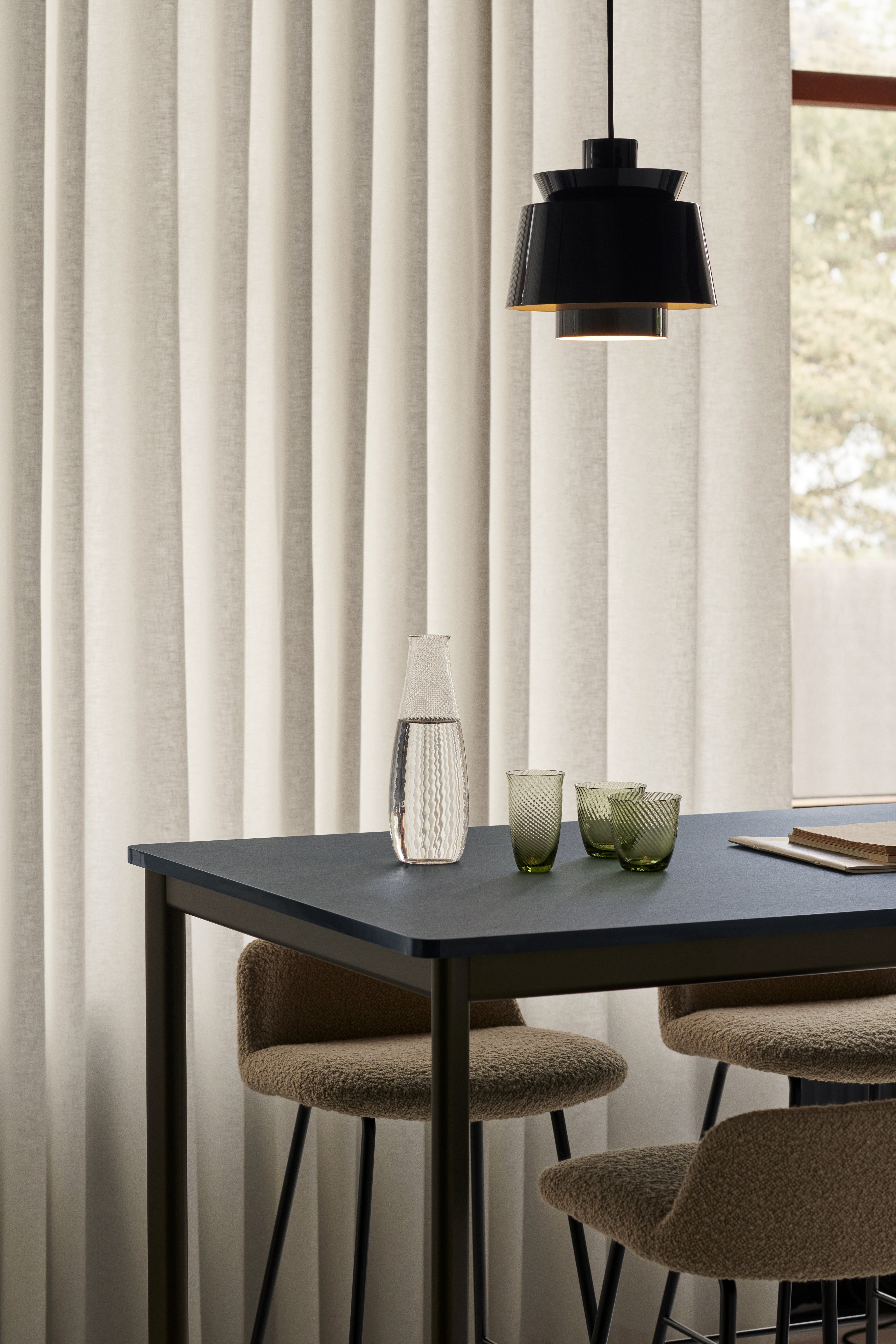 Hanglamp UTZON JU1 grijsblauw