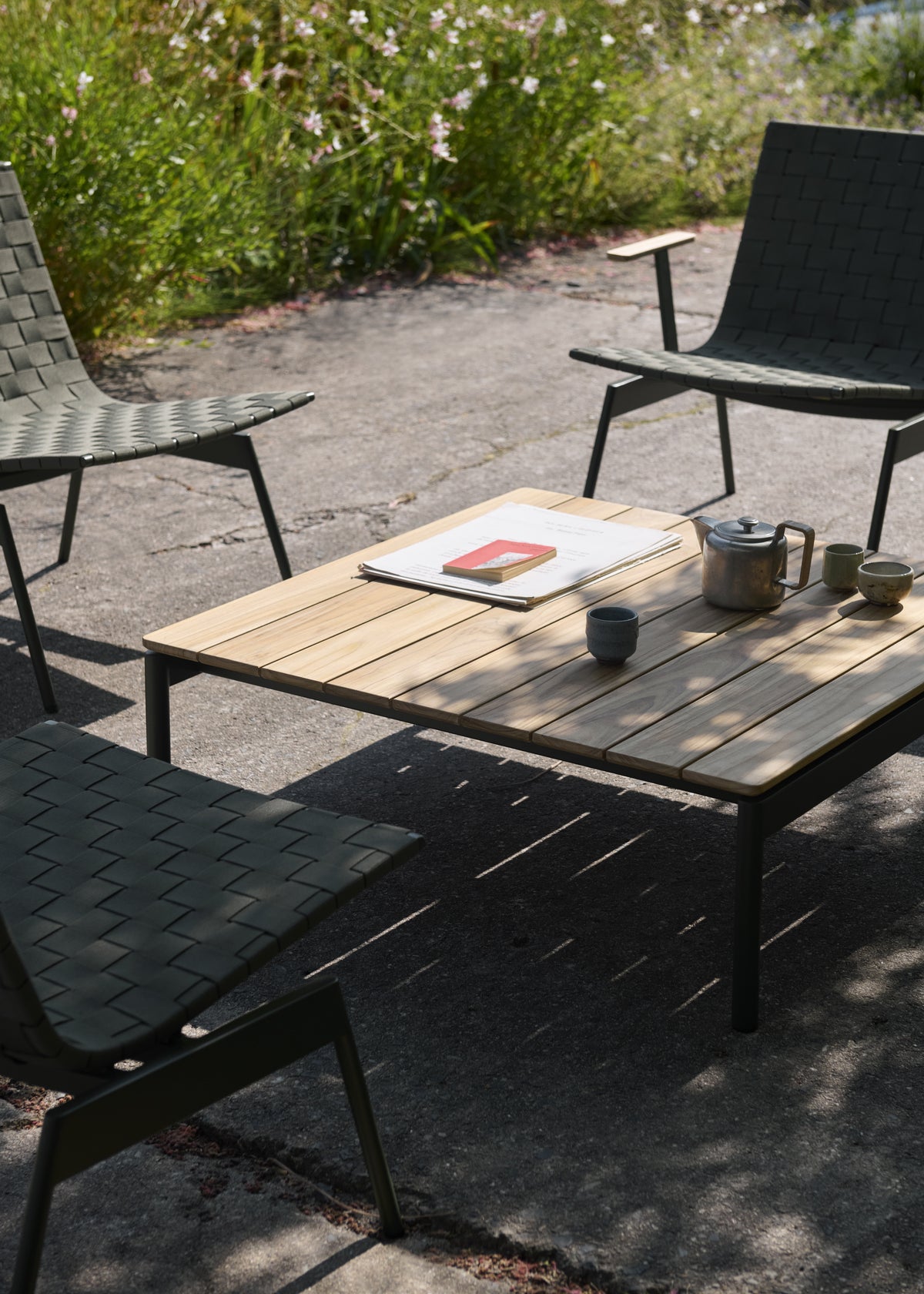 Buitenstoel VILLE AV44 donkergroen