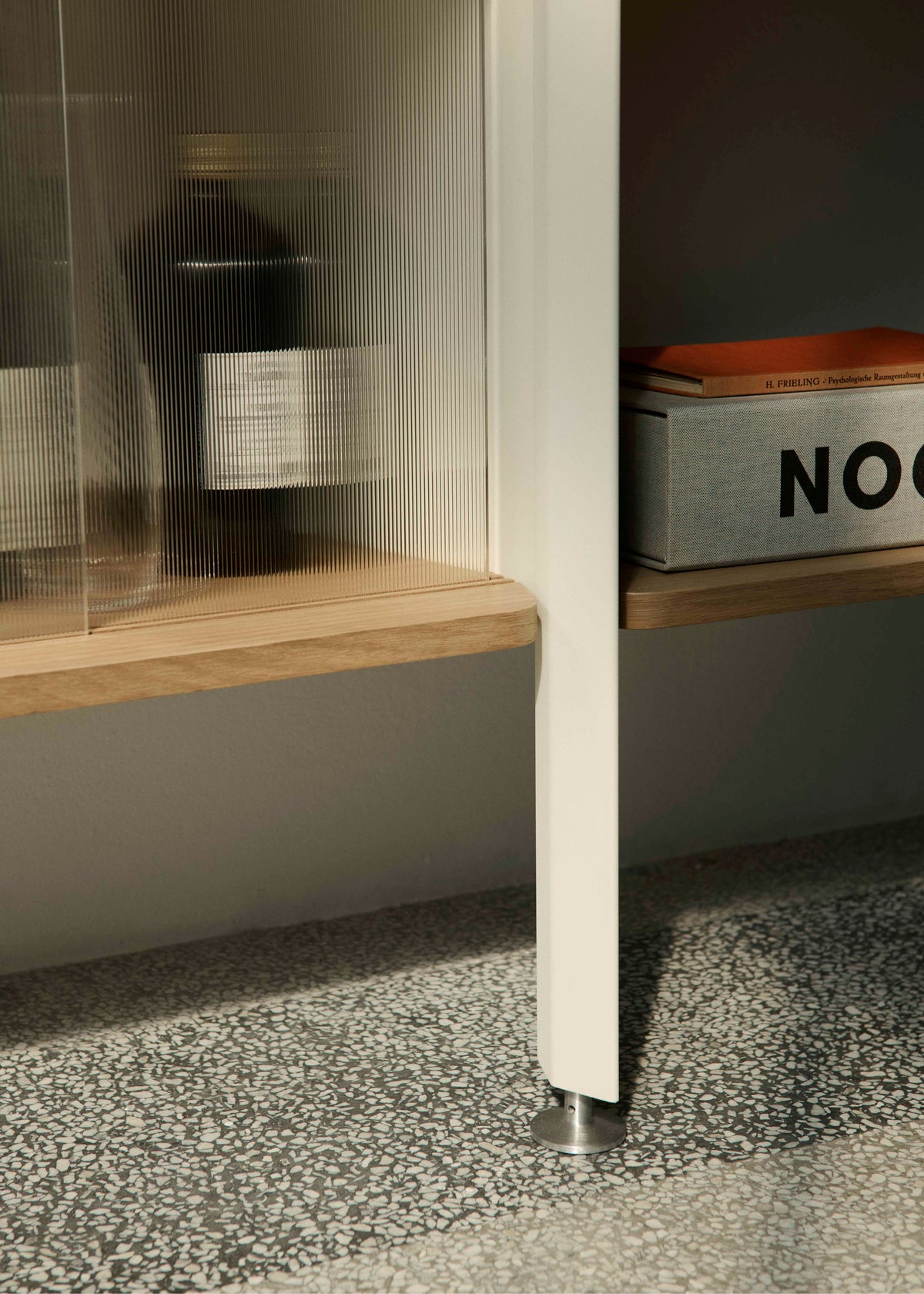 Modulair rek ROMBE alabasterkleurig
