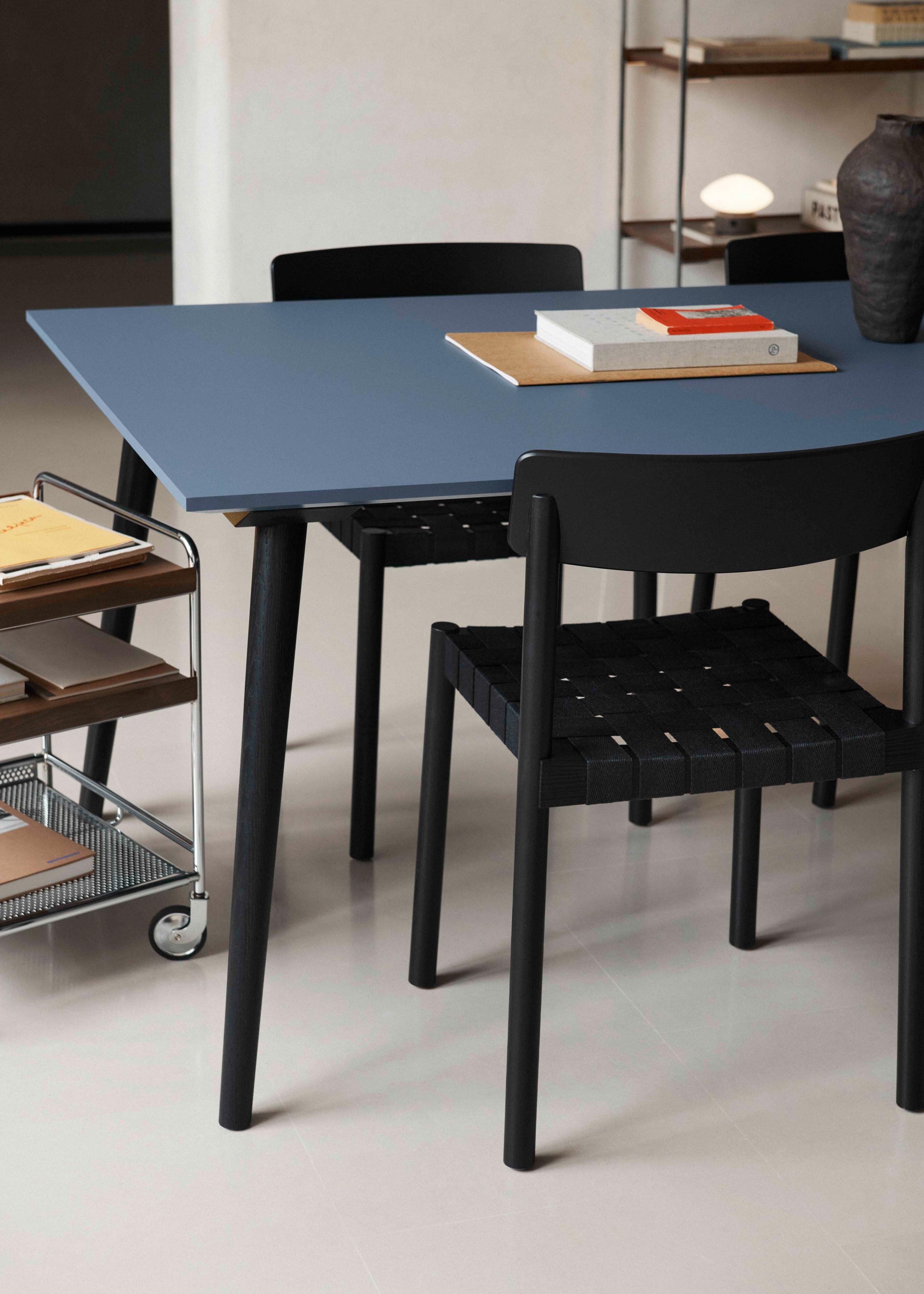 Regaal ALIMA NDS6 chroom met eikenhout