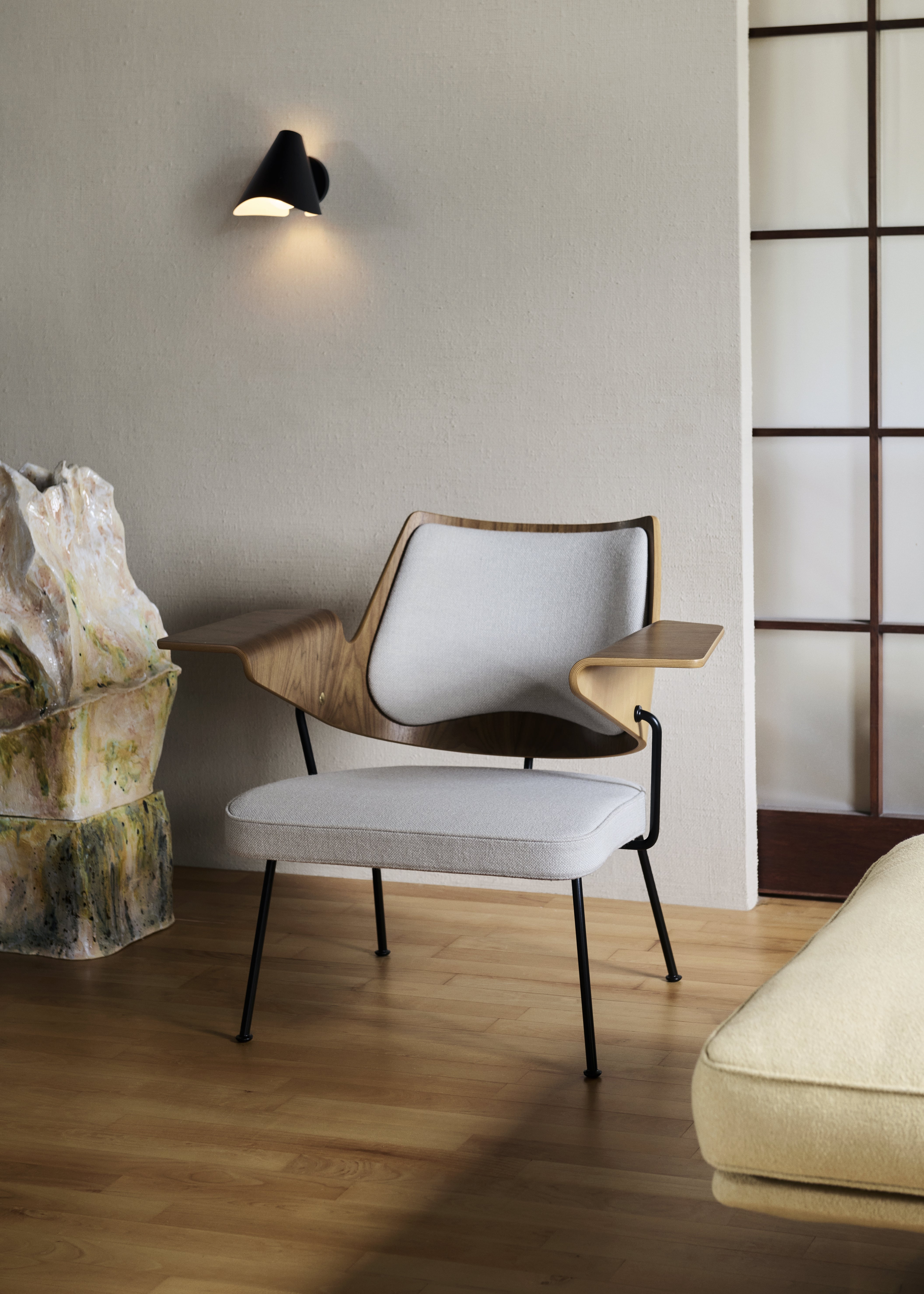 Wandlamp BONNET SC103 zwart