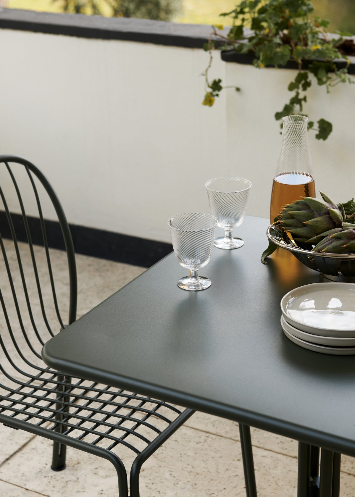 Buiten tafel THORVALD SC97 zwart