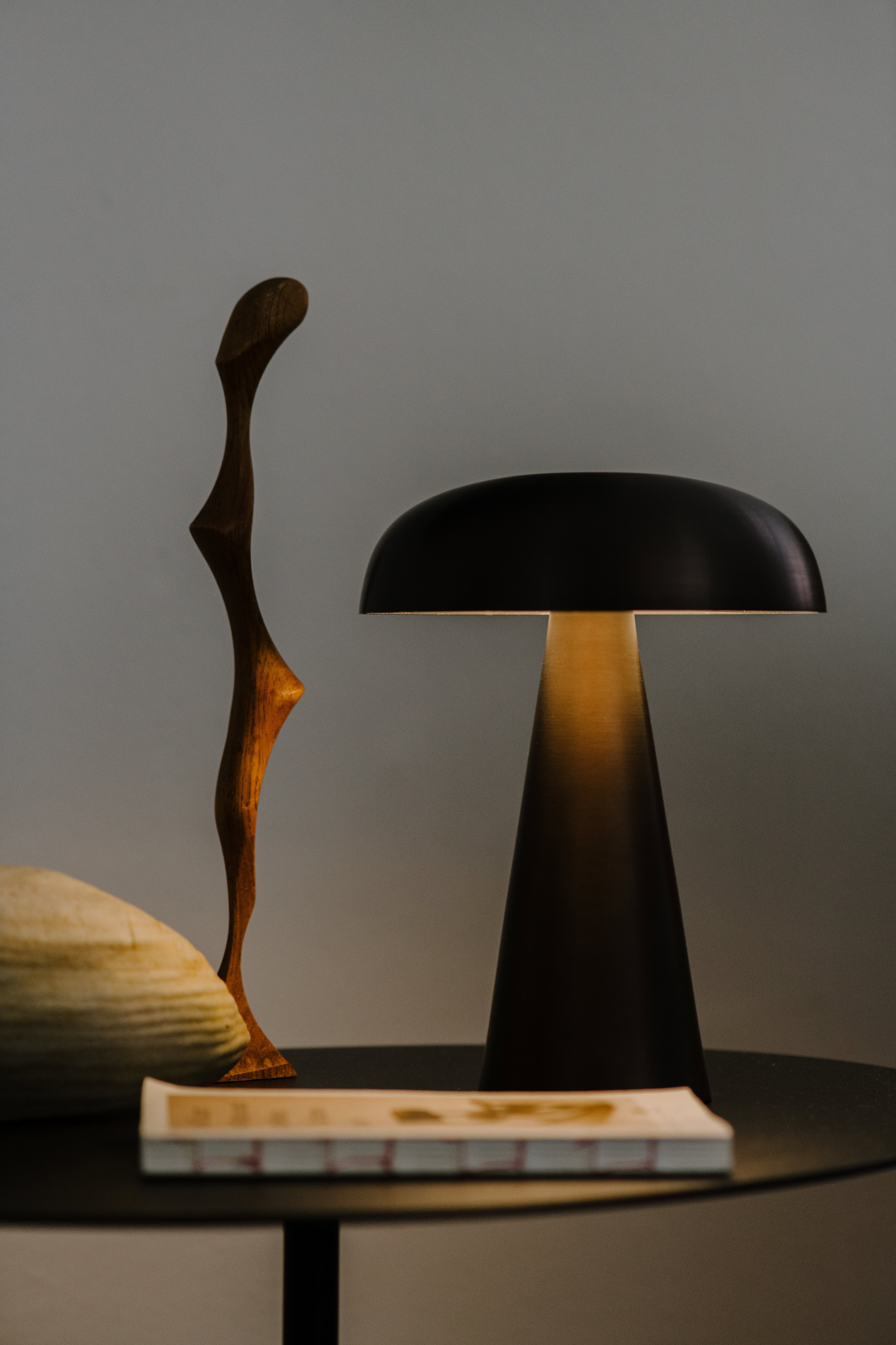 Draagbare lamp COMO SC53 bruin