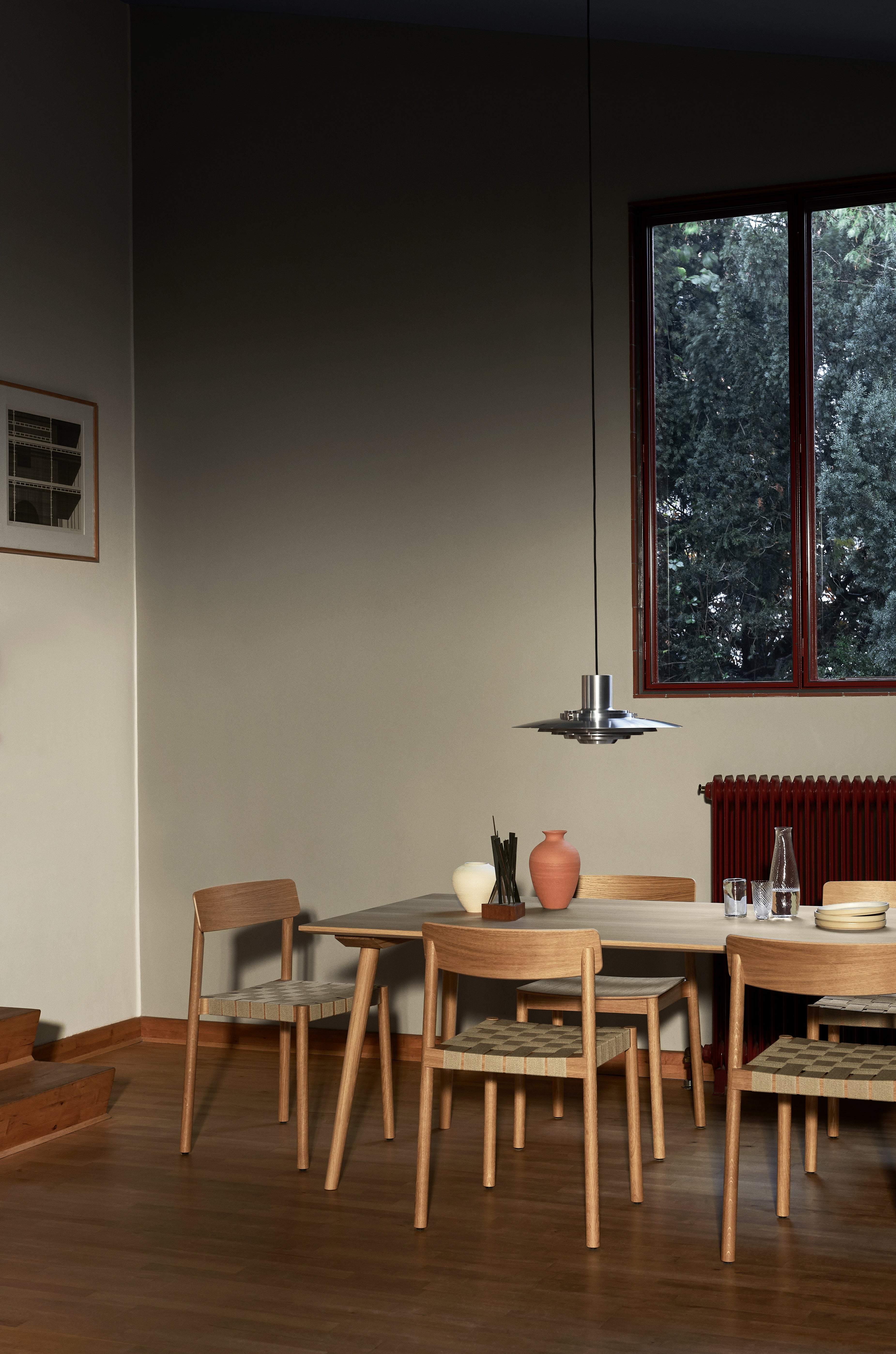 Hanglamp P376 aluminium