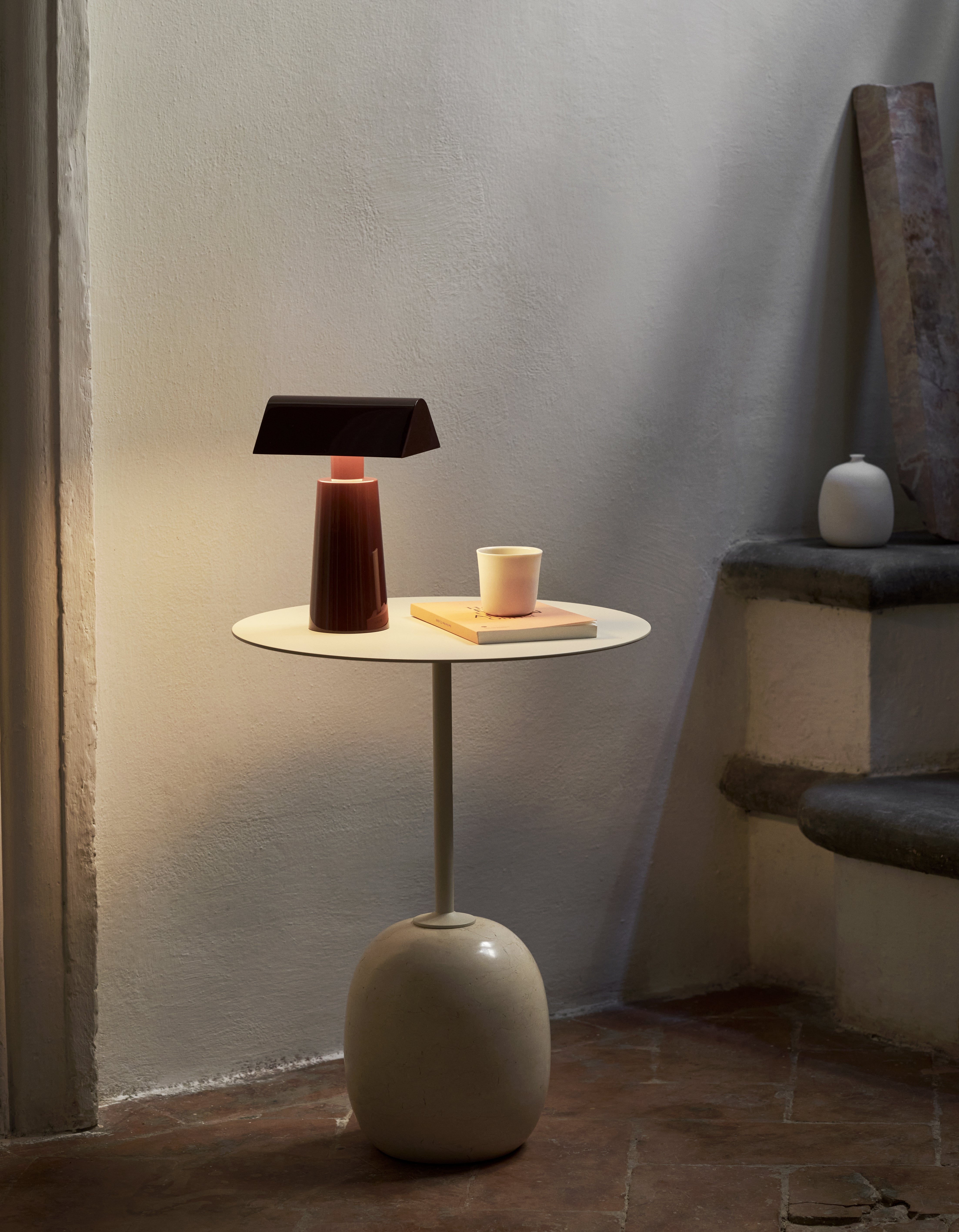 Draagbare lamp CARET MF1 bordeaux
