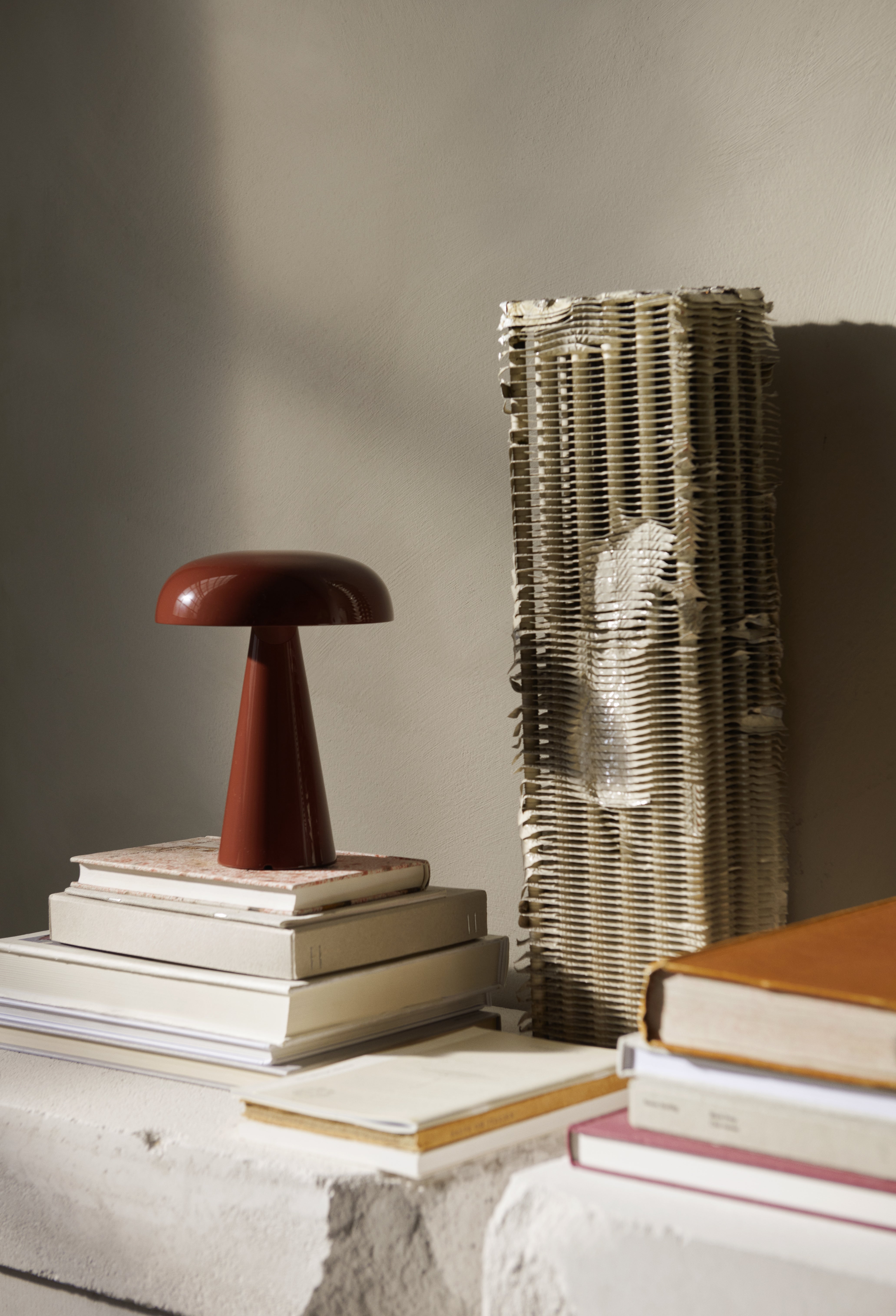 Draagbare lamp COMO SC53 kastanjebruin