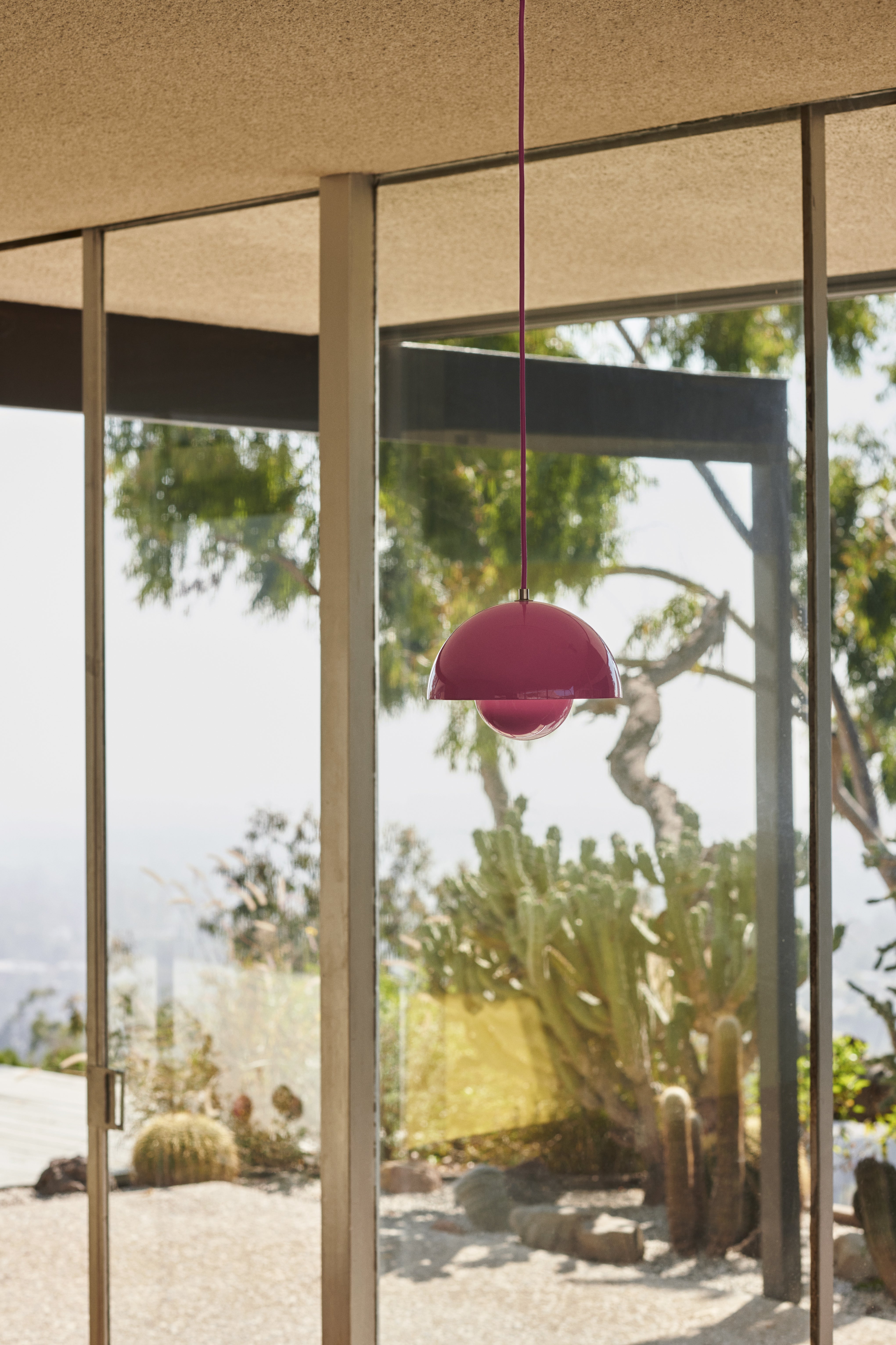 Hanglamp FLOWERPOT fuchsia