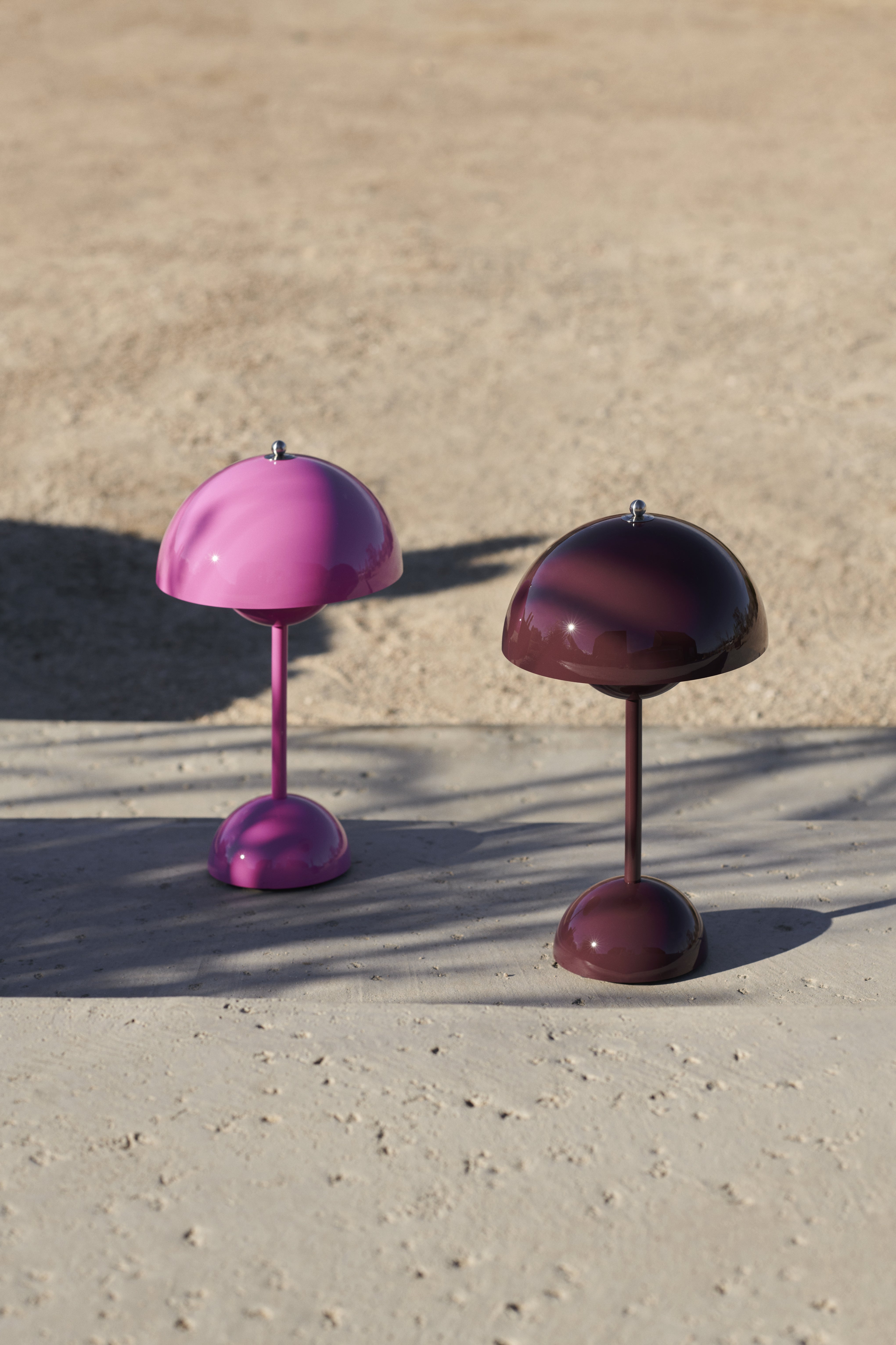 Draagbare lamp FLOWERPOT VP9 fuchsia
