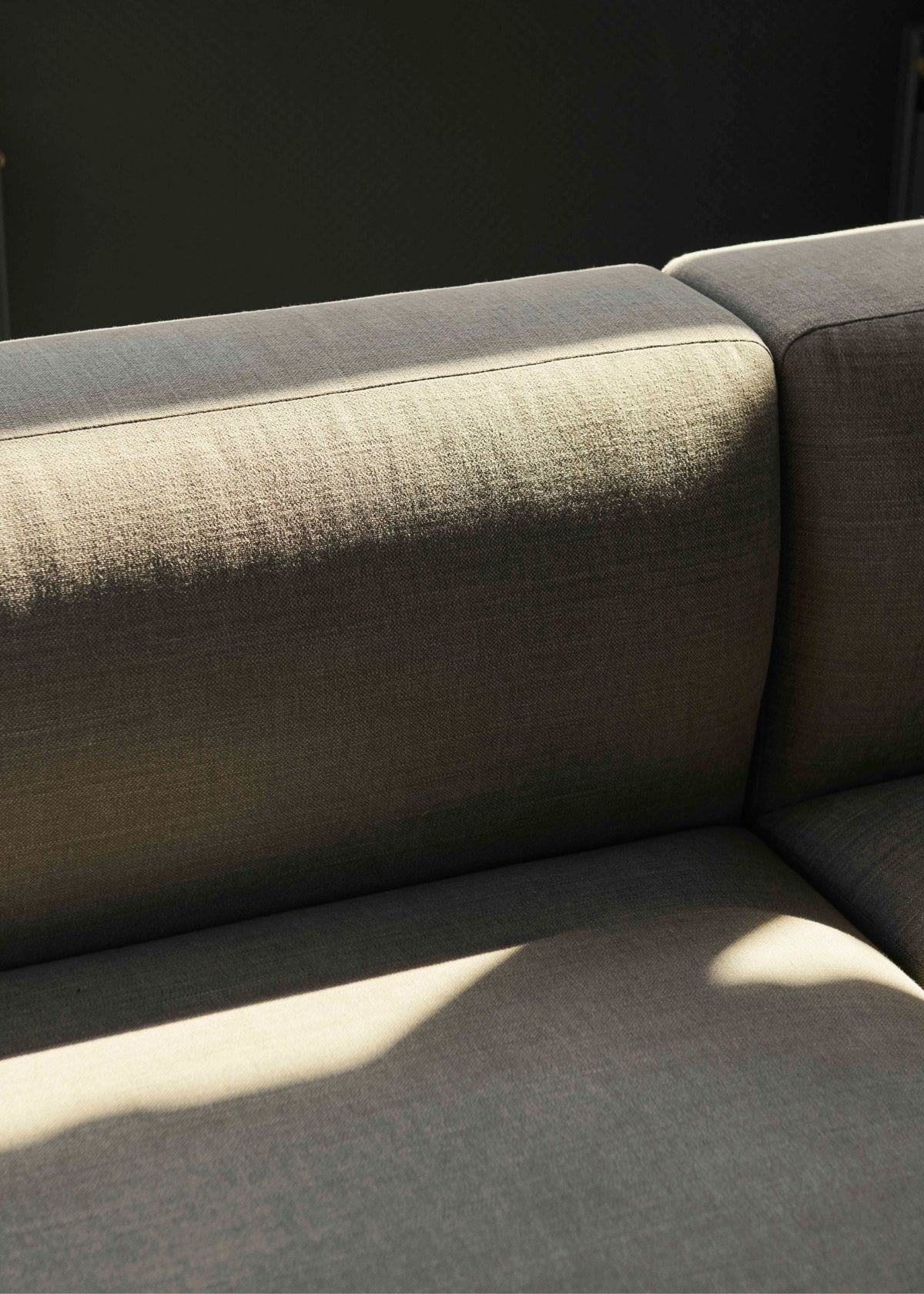 Sofa 3-zits DEVELIUS MELLOW gestoffeerd