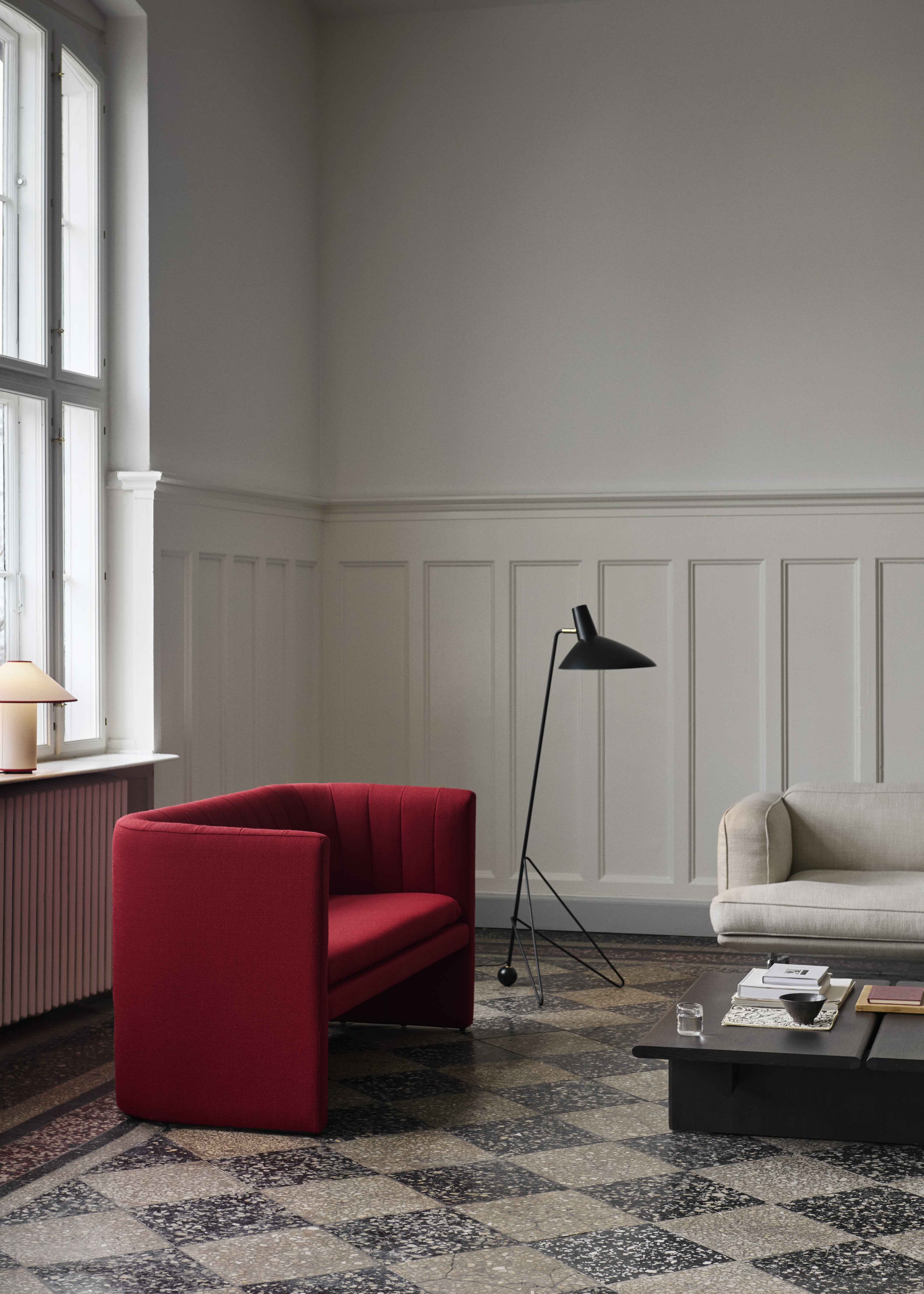Vloerlamp TRIPOD HM8 zwart