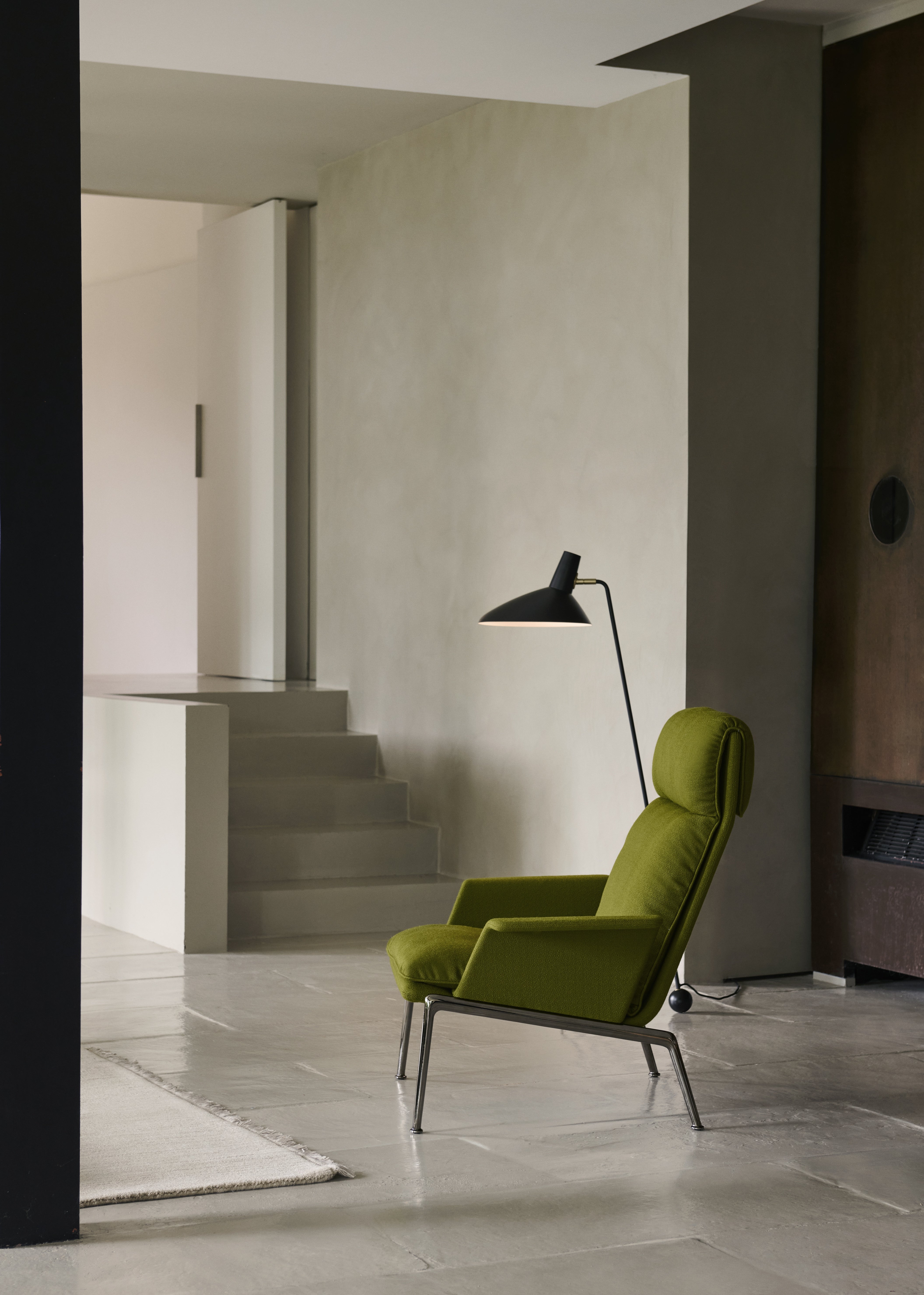 Vloerlamp TRIPOD HM8 zwart