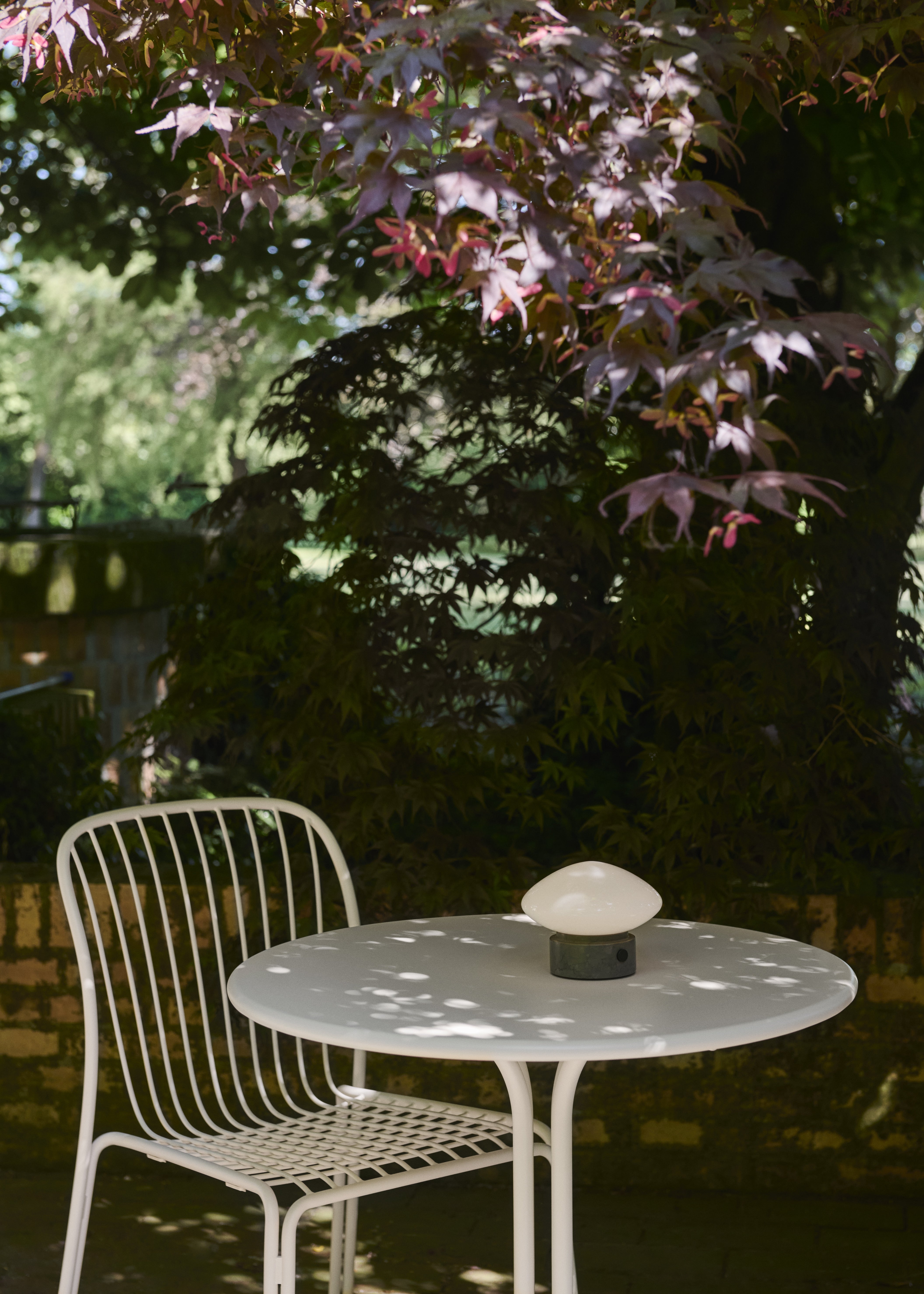 Buiten ronde tafel THORVALD SC96 zwart