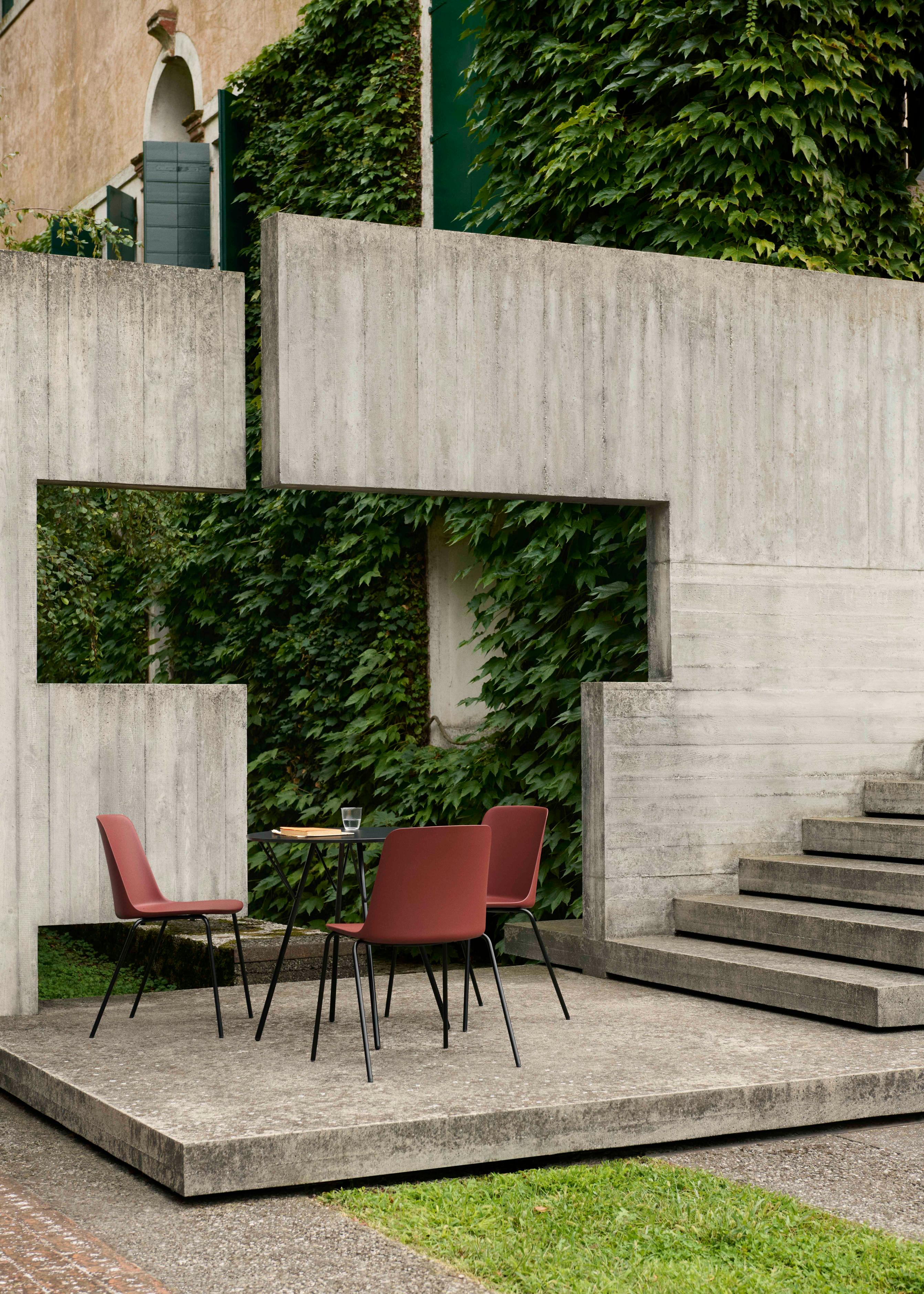 Ronde buiten tafel RFH zwart