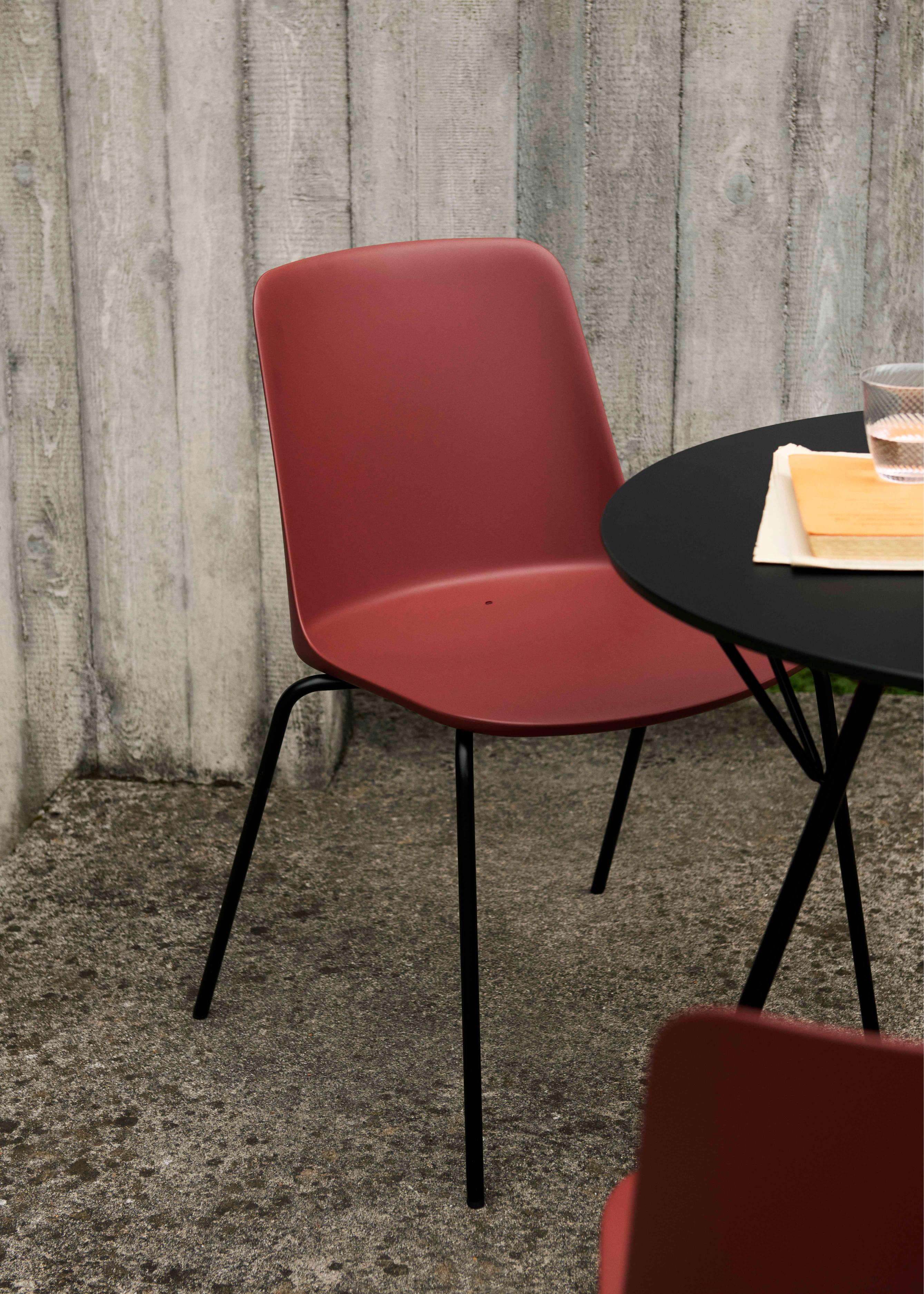 Ronde buiten tafel RFH zwart