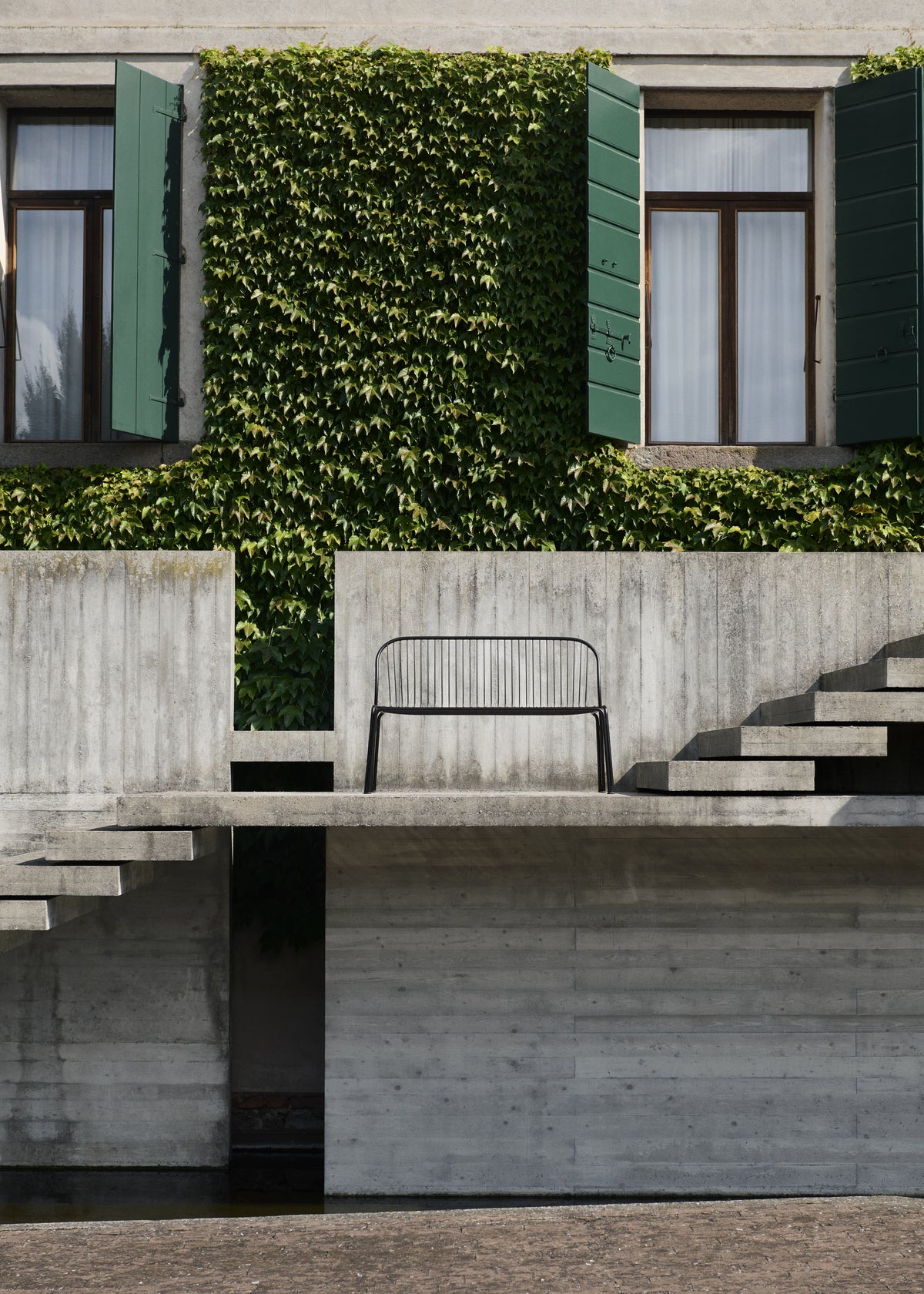 Buitenbank THORVALD SC111 zwart