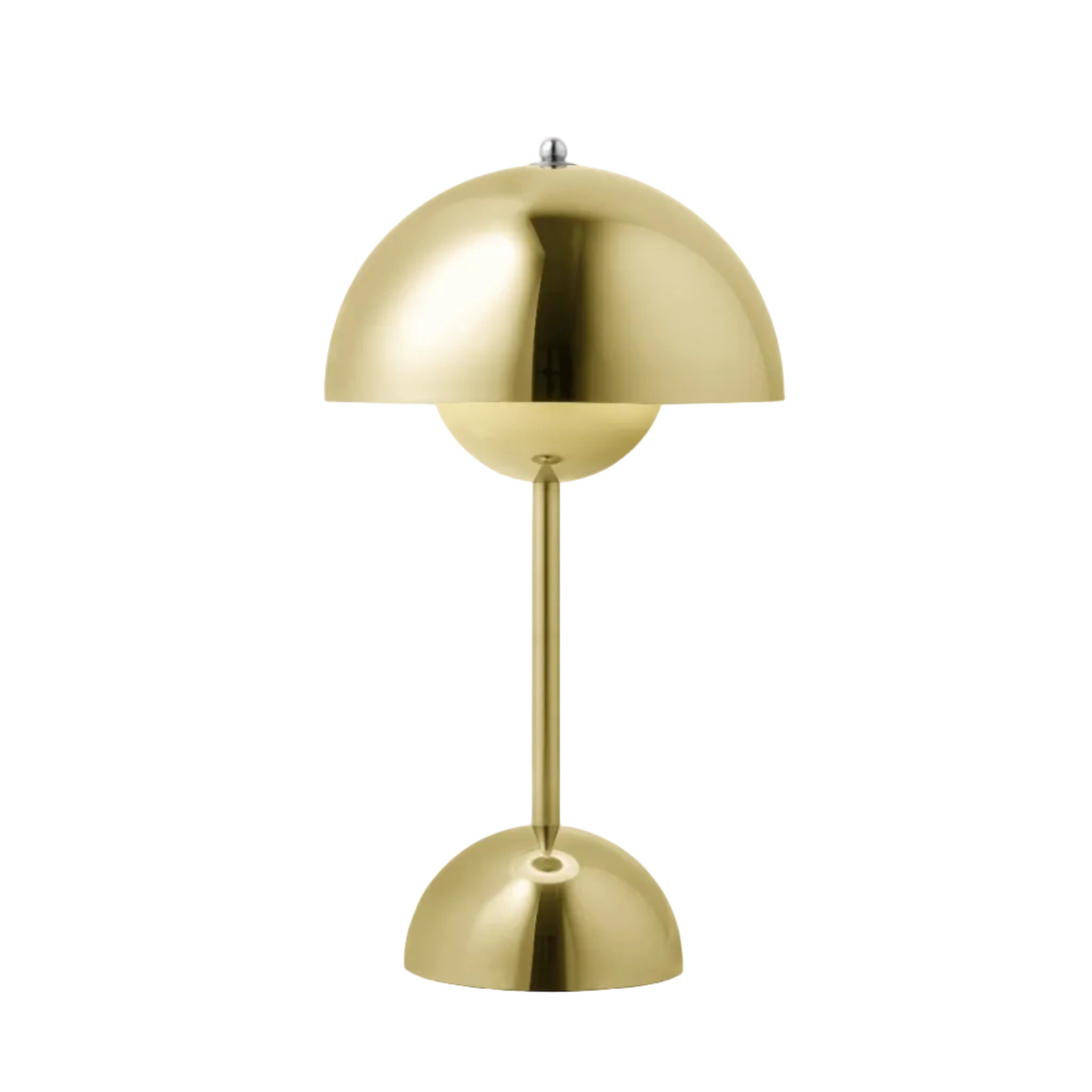 Draagbare lamp FLOWERPOT VP9 in messing