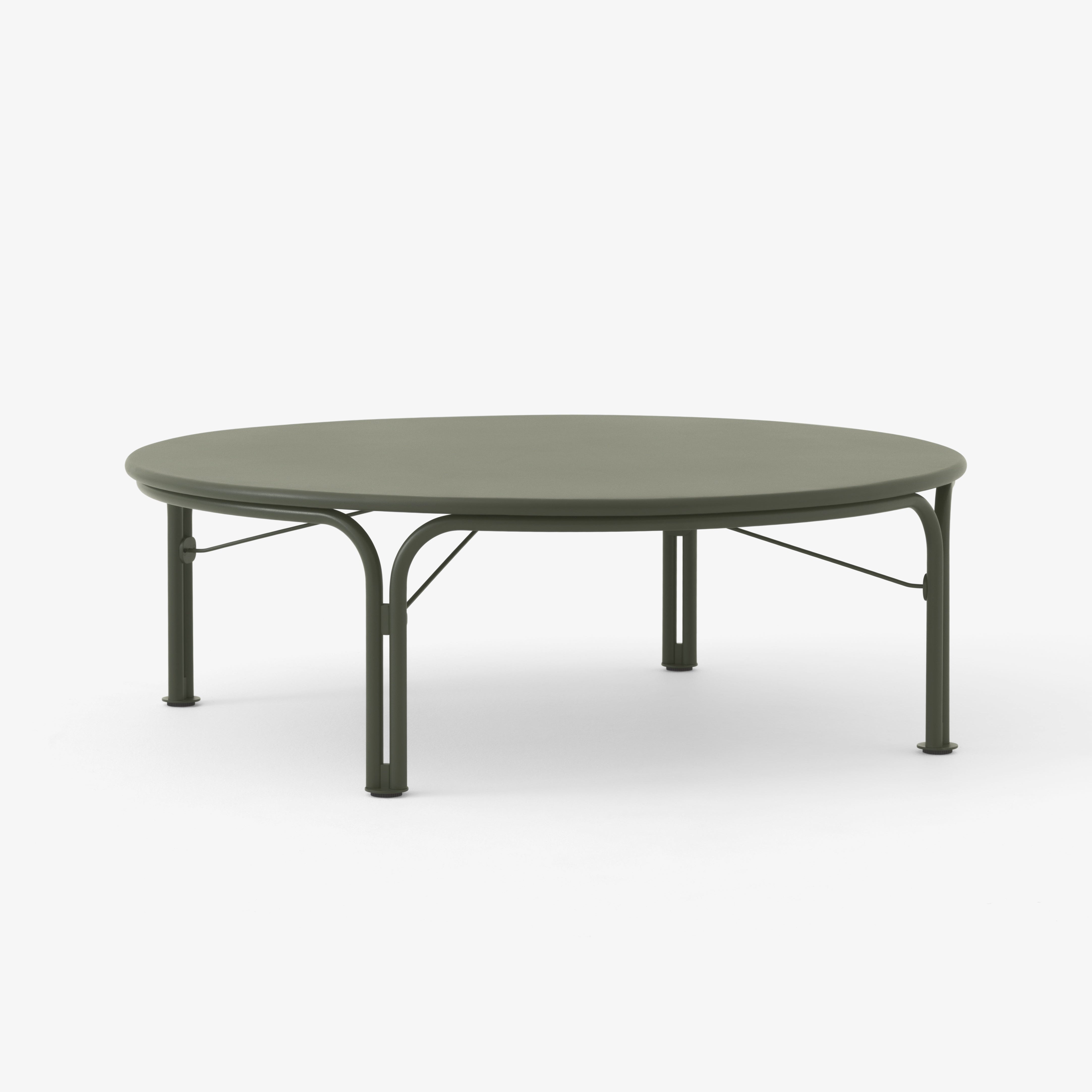 Buiten salontafel THORVALD donkergroen
