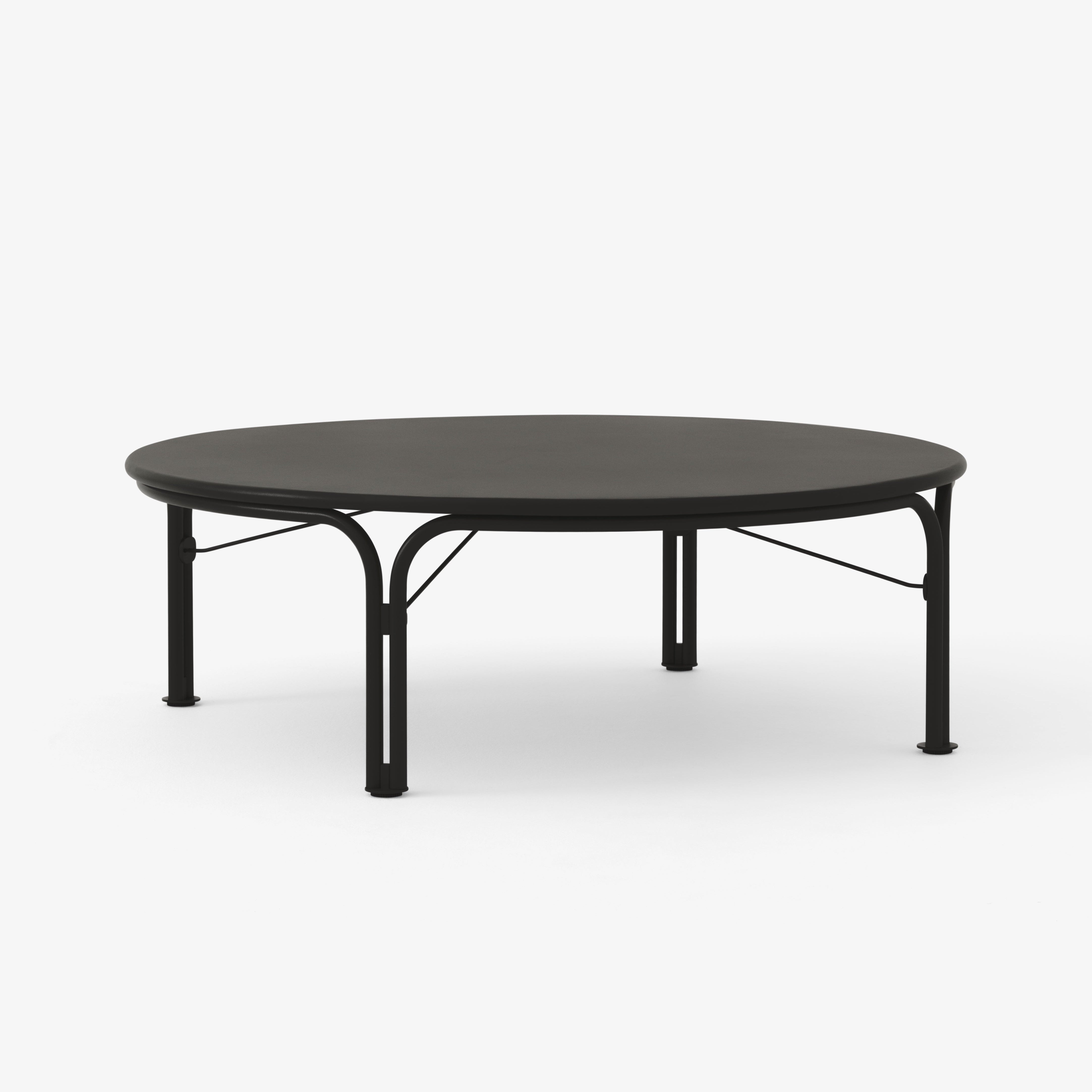 Buiten koffie tafel THORVALD zwart