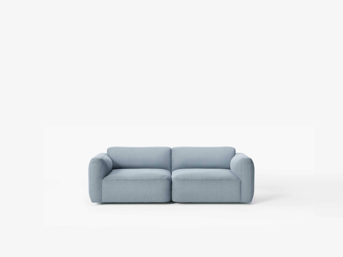Sofa 3-zits DEVELIUS MELLOW gestoffeerd